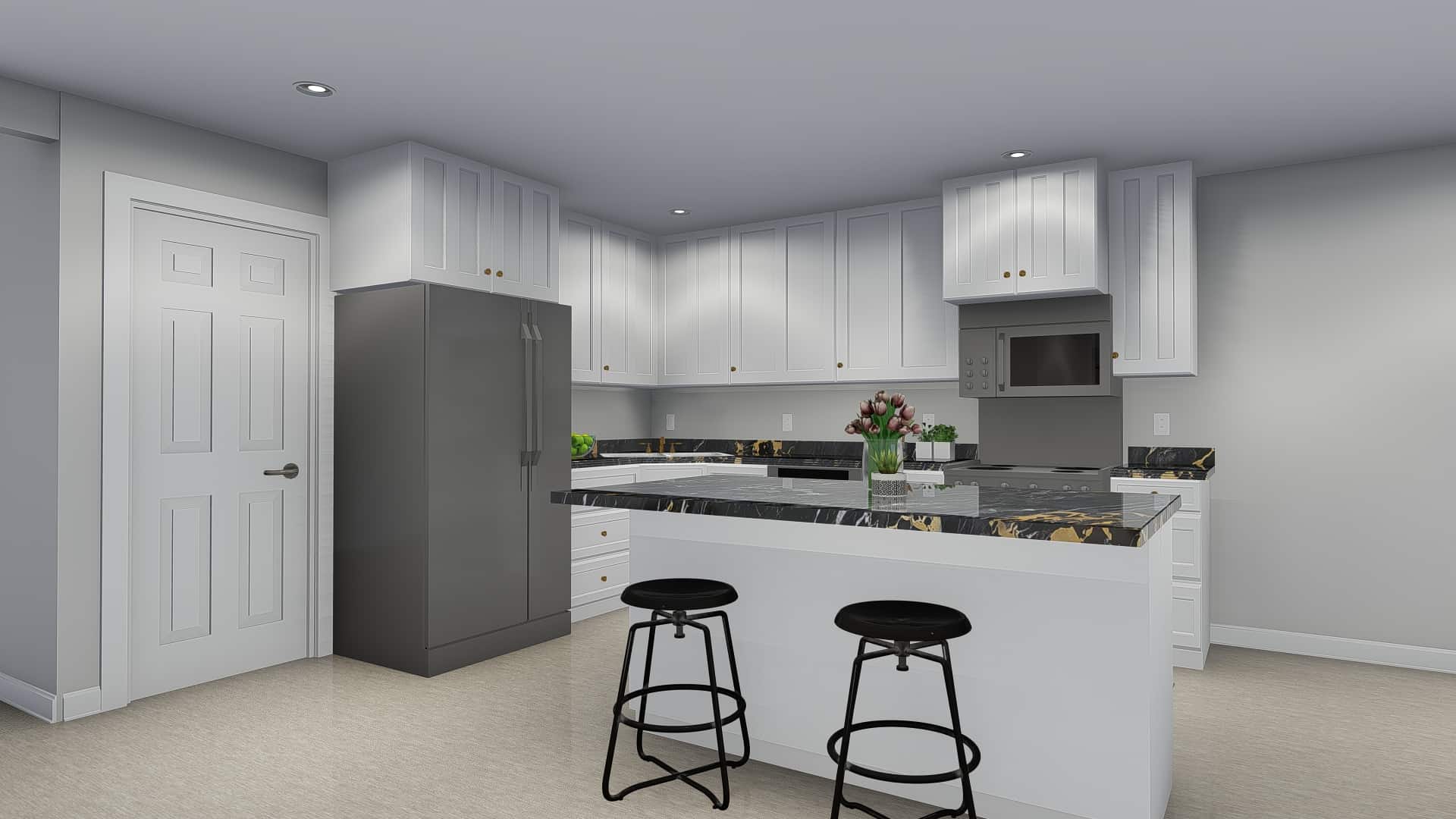 Kitchen of this 5-Bedroom, 2254 Sq Ft Plan - 187-1144