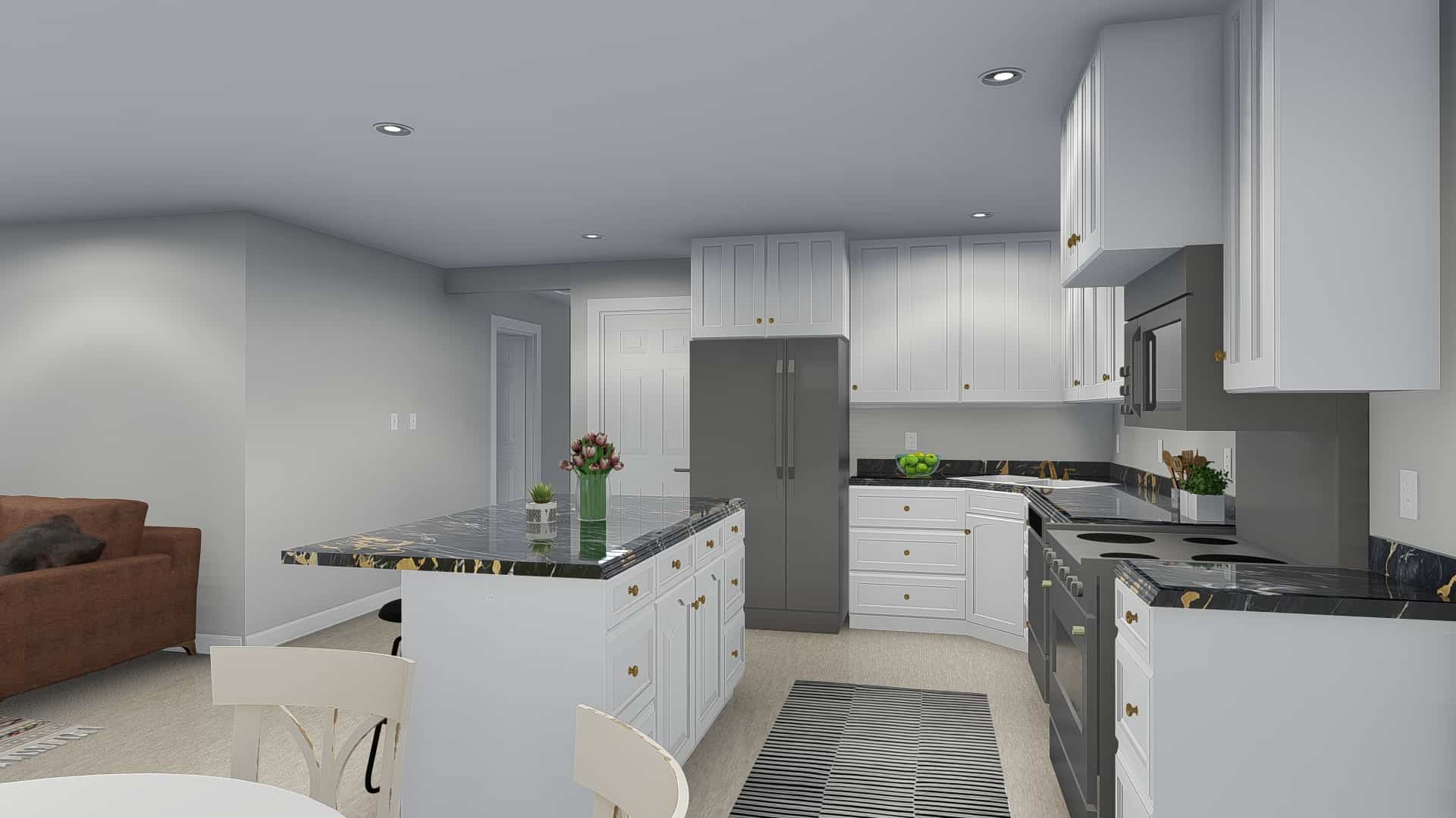 Kitchen of this 5-Bedroom, 2254 Sq Ft Plan - 187-1144