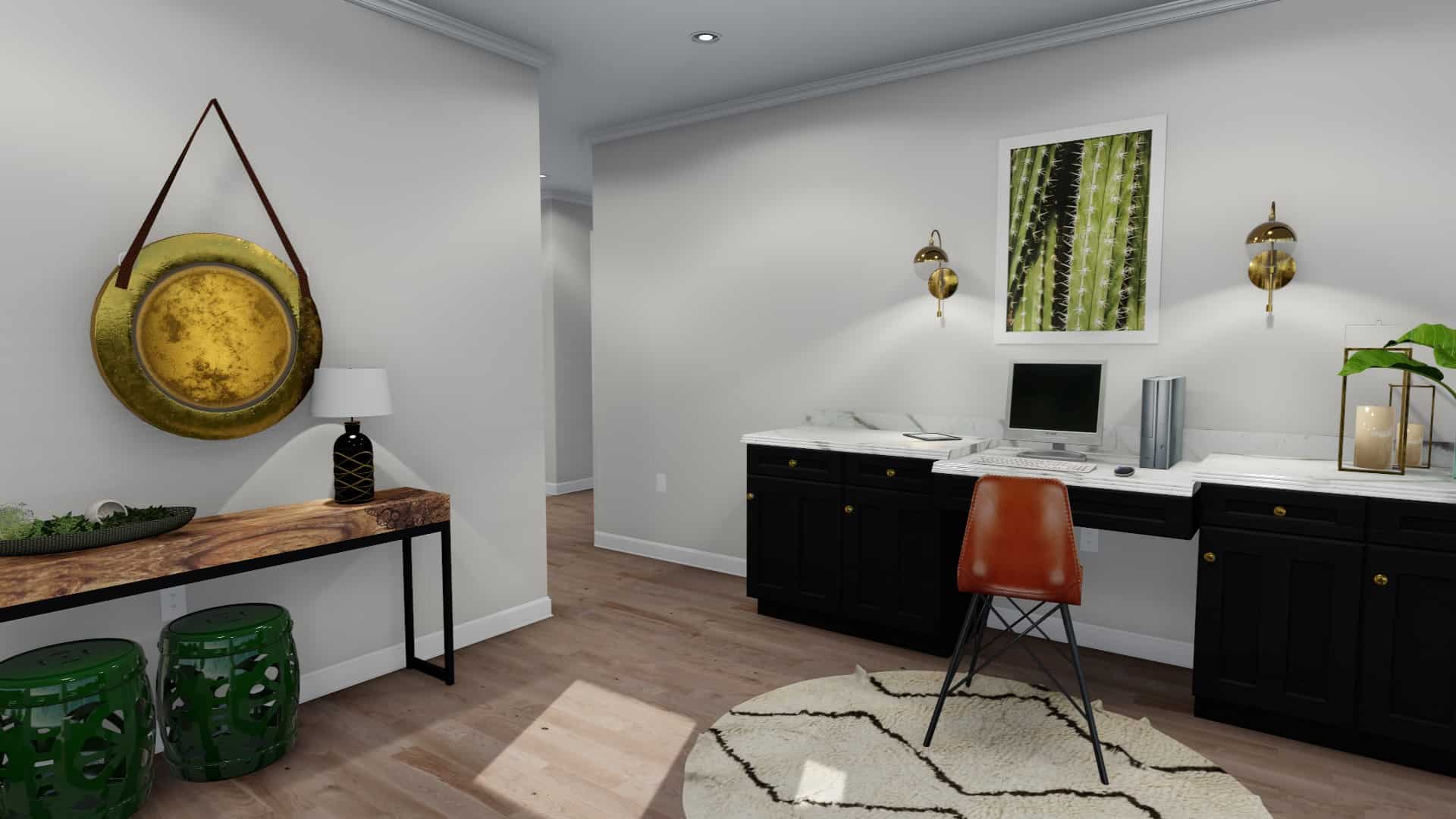 Home Office of this 6-Bedroom, 1801 Sq Ft Plan - 187-1147