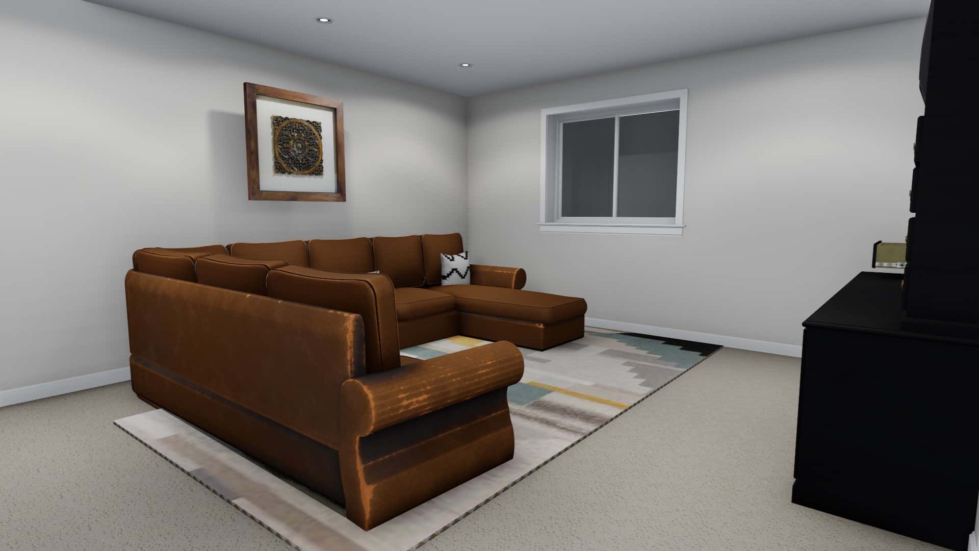 Family Room of this 6-Bedroom, 1801 Sq Ft Plan - 187-1147