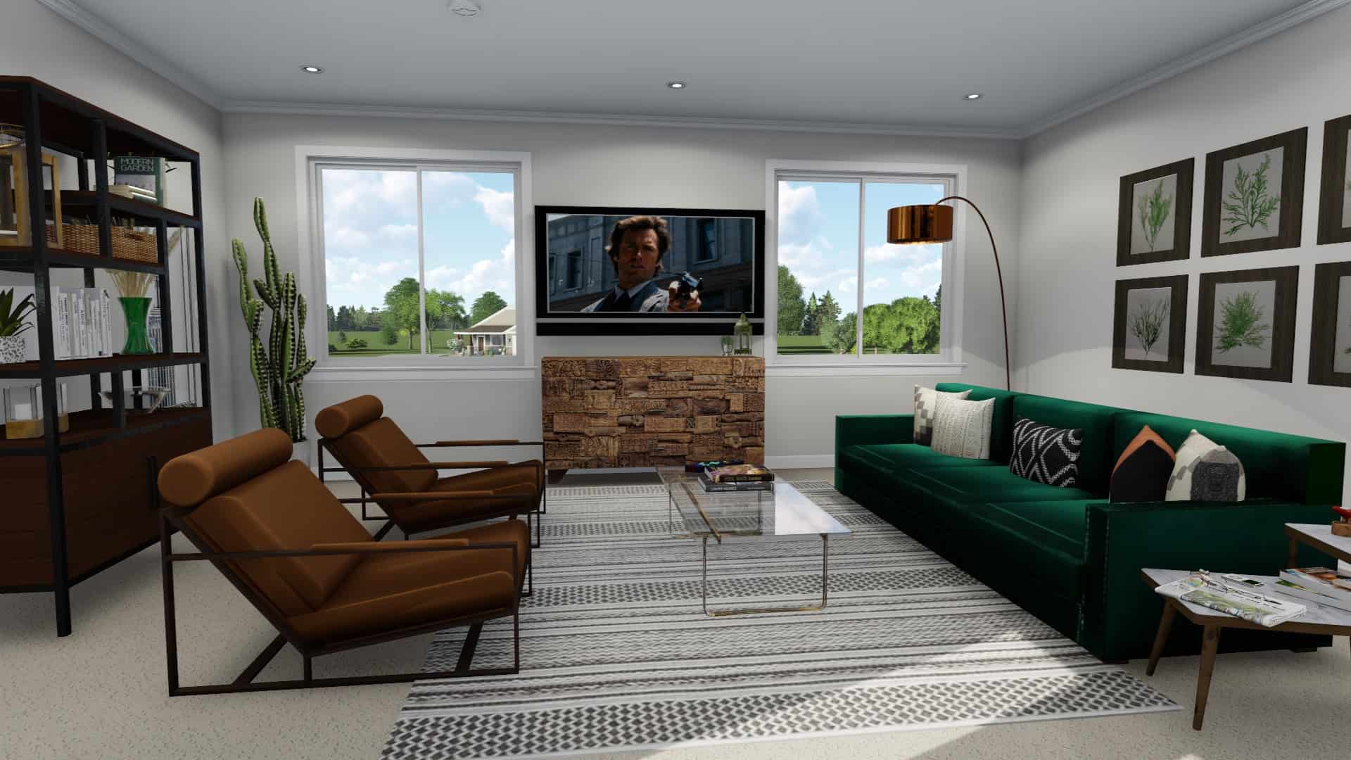 Family Room of this 6-Bedroom, 1801 Sq Ft Plan - 187-1147