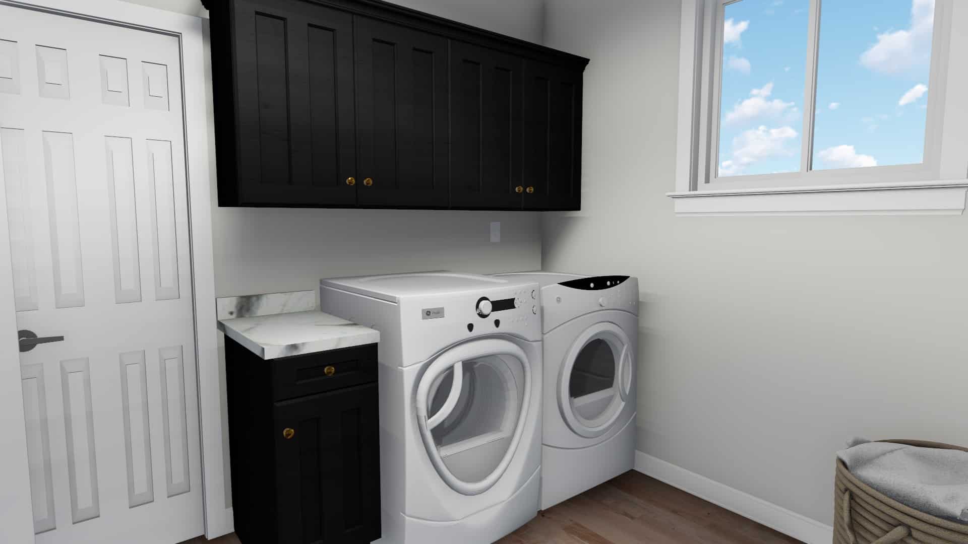 Laundry Room of this 6-Bedroom, 1801 Sq Ft Plan - 187-1147