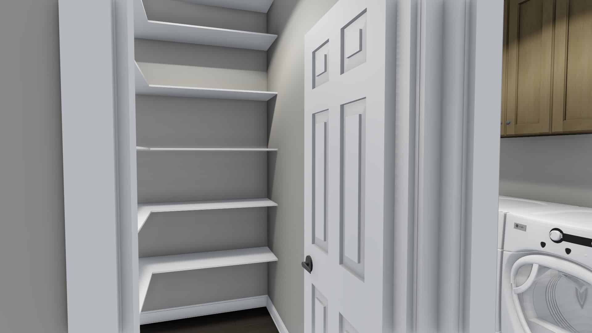 Laundry Room of this 7-Bedroom, 1635 Sq Ft Plan - 187-1149