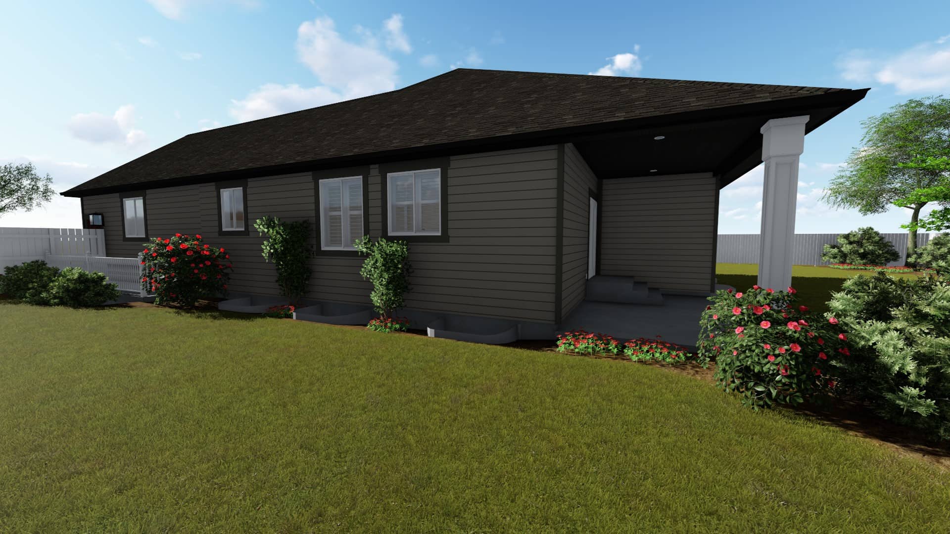 Left Side View of this 7-Bedroom, 1635 Sq Ft Plan - 187-1149