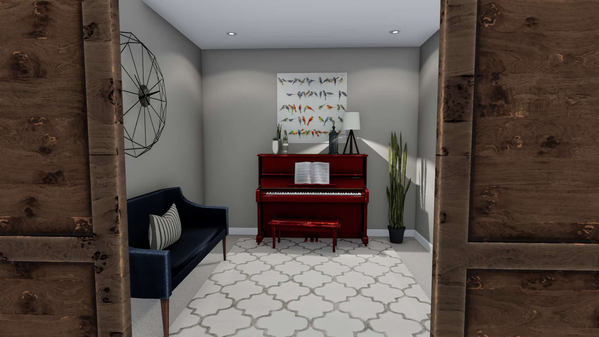 Playroom of this 7-Bedroom, 1635 Sq Ft Plan - 187-1149