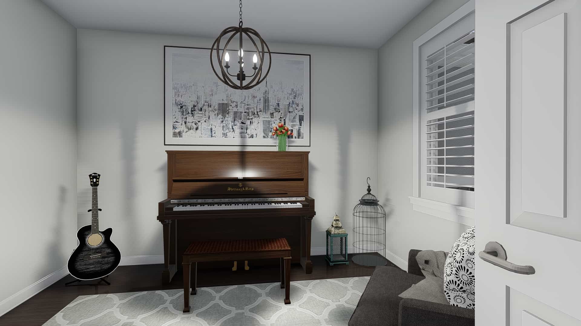 Family Room of this 4-Bedroom, 2473 Sq Ft Plan - 187-1150