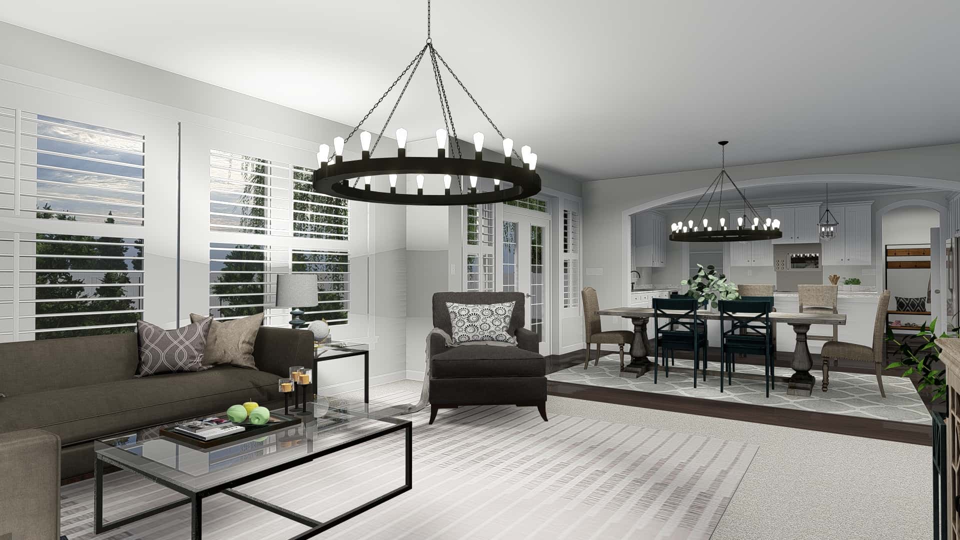 Family Room of this 4-Bedroom, 2473 Sq Ft Plan - 187-1150