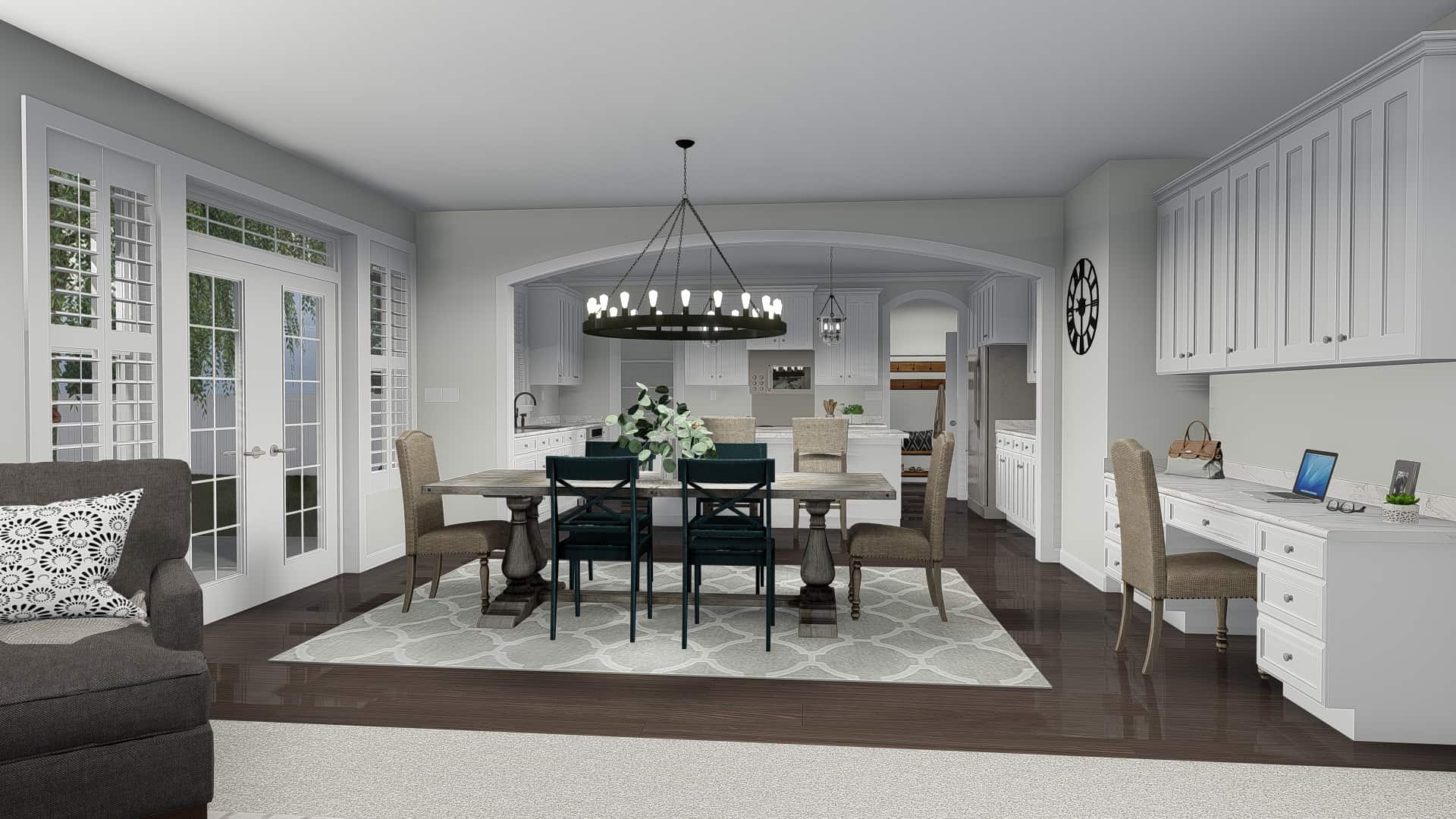 Kitchen of this 4-Bedroom, 2473 Sq Ft Plan - 187-1150