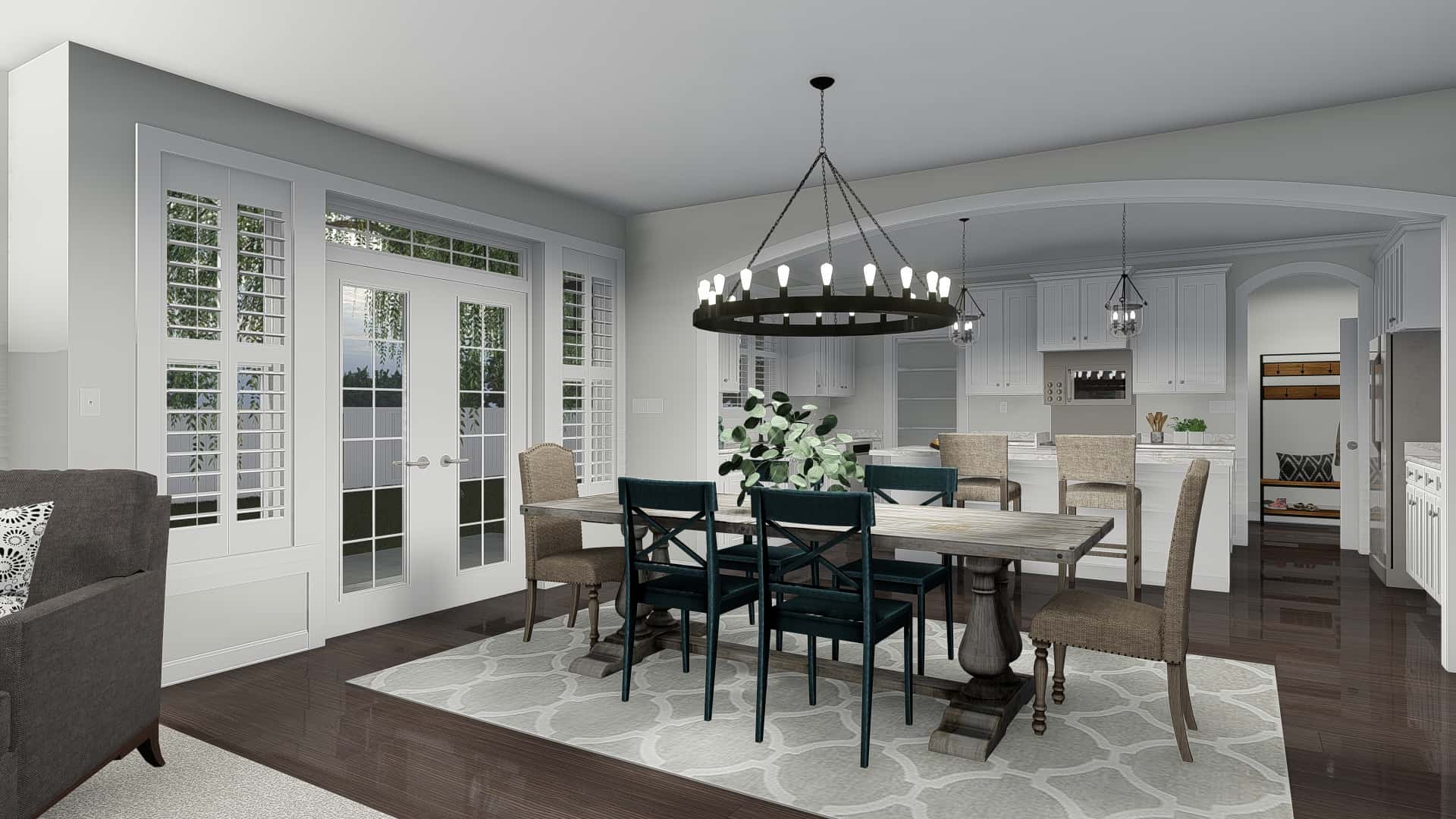 Kitchen of this 4-Bedroom, 2473 Sq Ft Plan - 187-1150