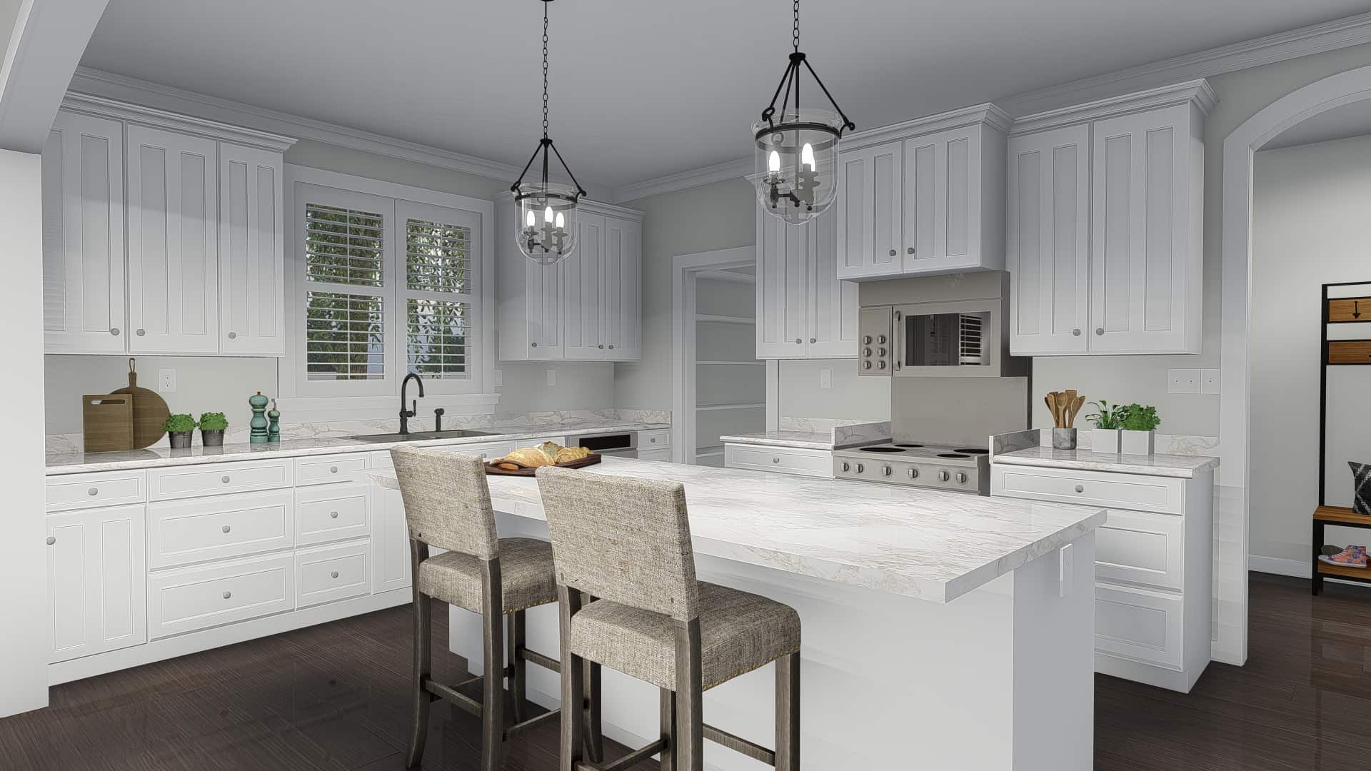 Kitchen of this 4-Bedroom, 2473 Sq Ft Plan - 187-1150