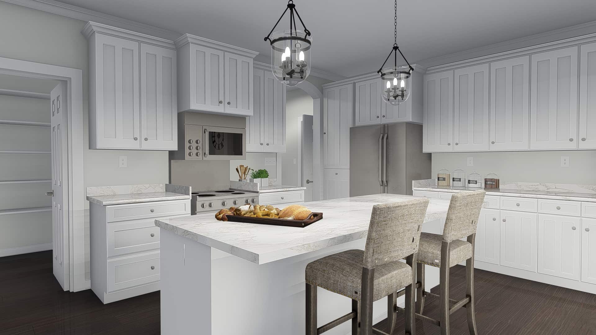 Kitchen of this 4-Bedroom, 2473 Sq Ft Plan - 187-1150
