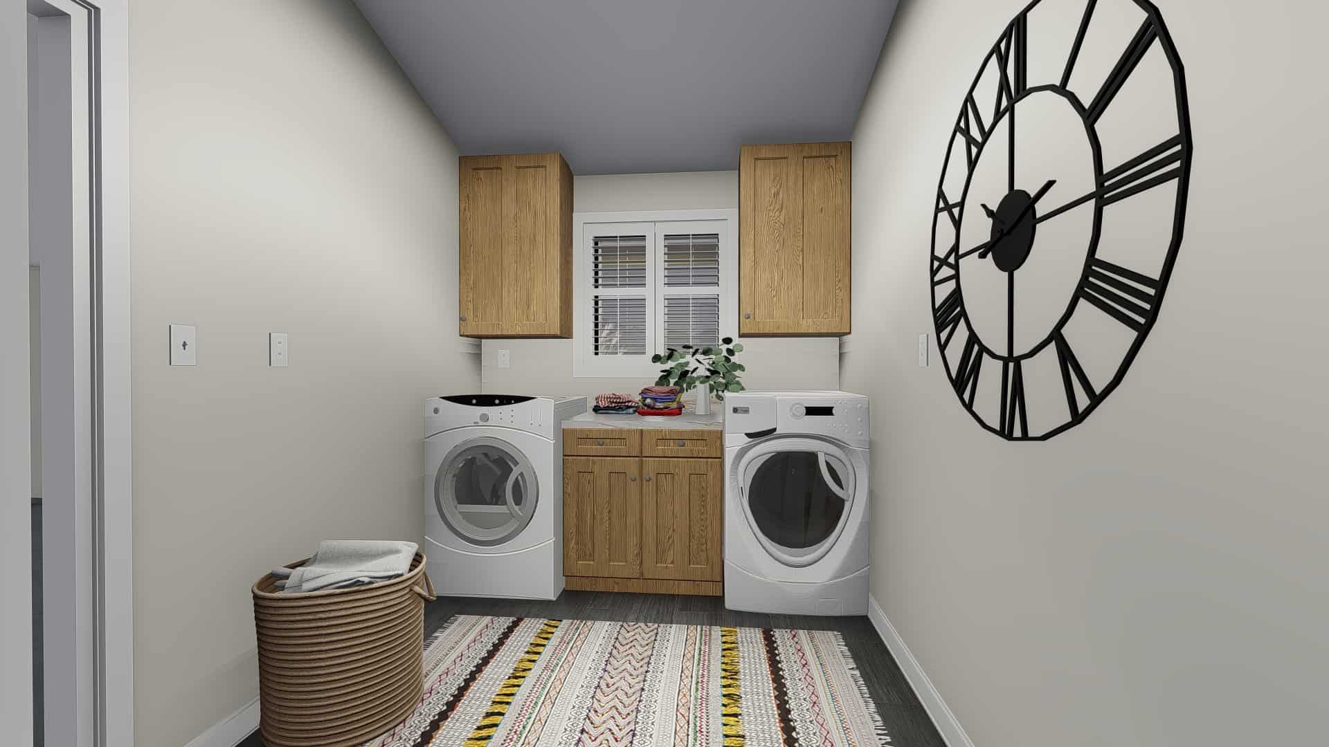Laundry Room of this 3-Bedroom, 1861 Sq Ft Plan - 187-1151