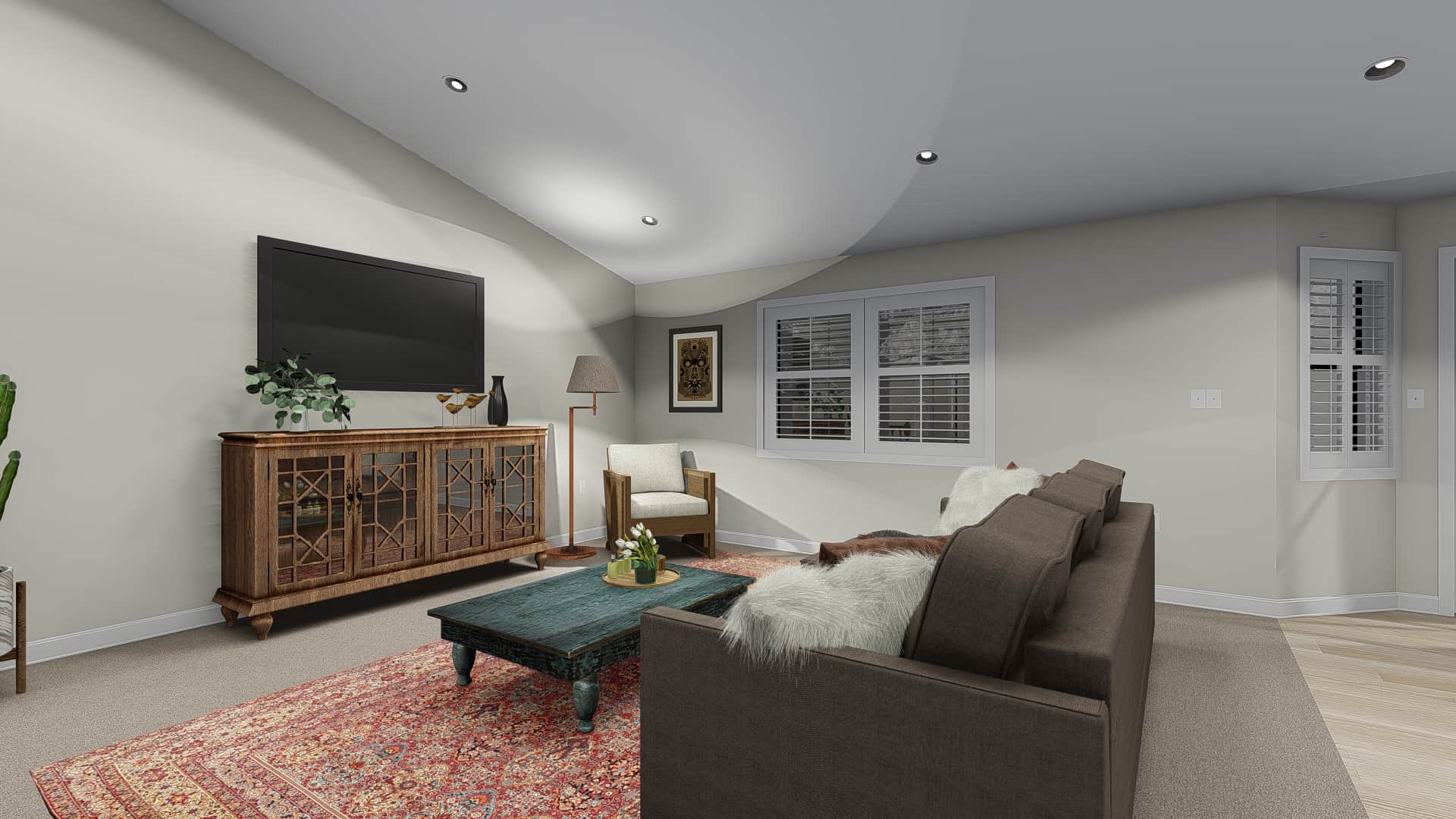Family Room of this 3-Bedroom, 1861 Sq Ft Plan - 187-1151