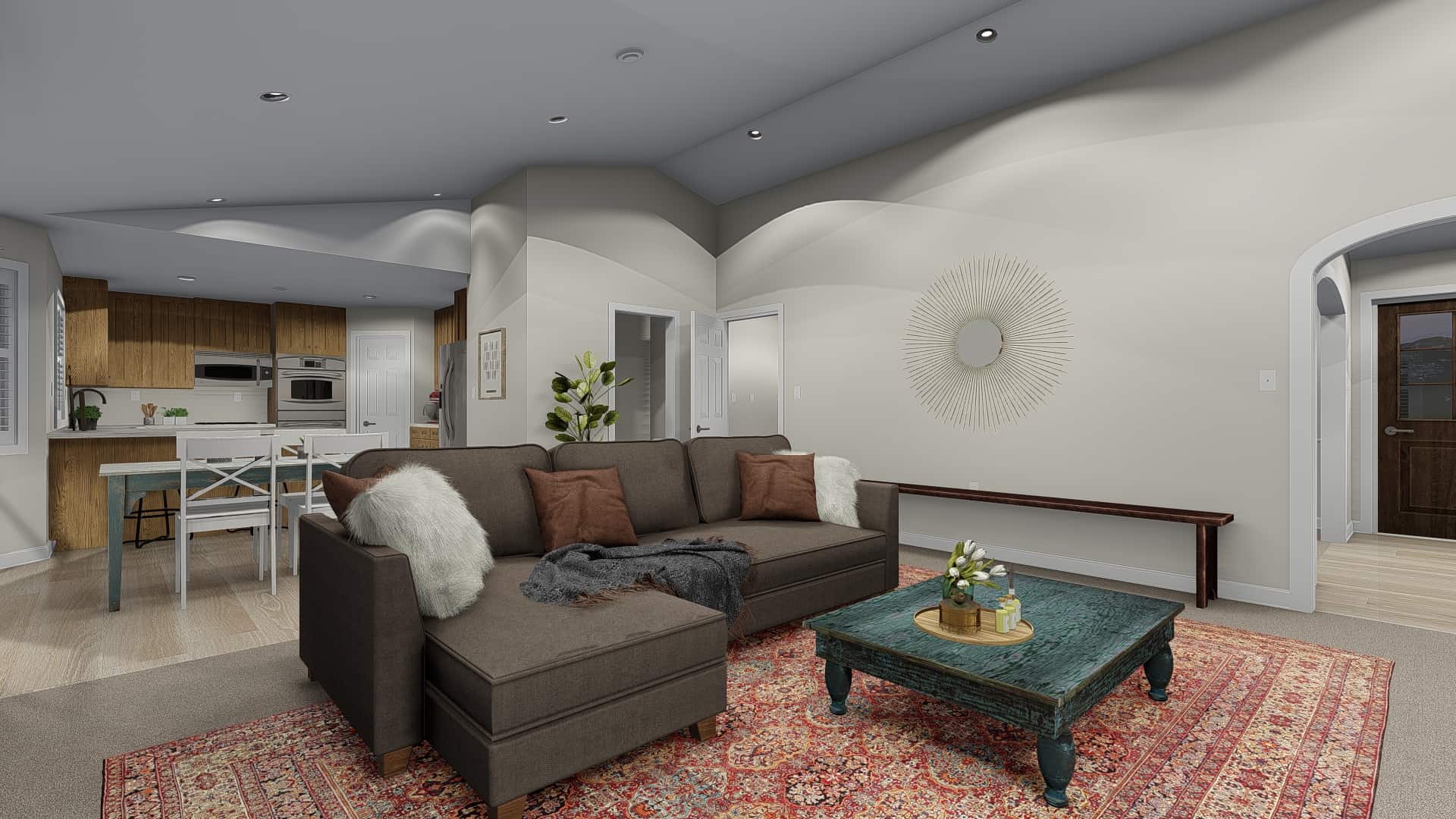 Family Room of this 3-Bedroom, 1861 Sq Ft Plan - 187-1151