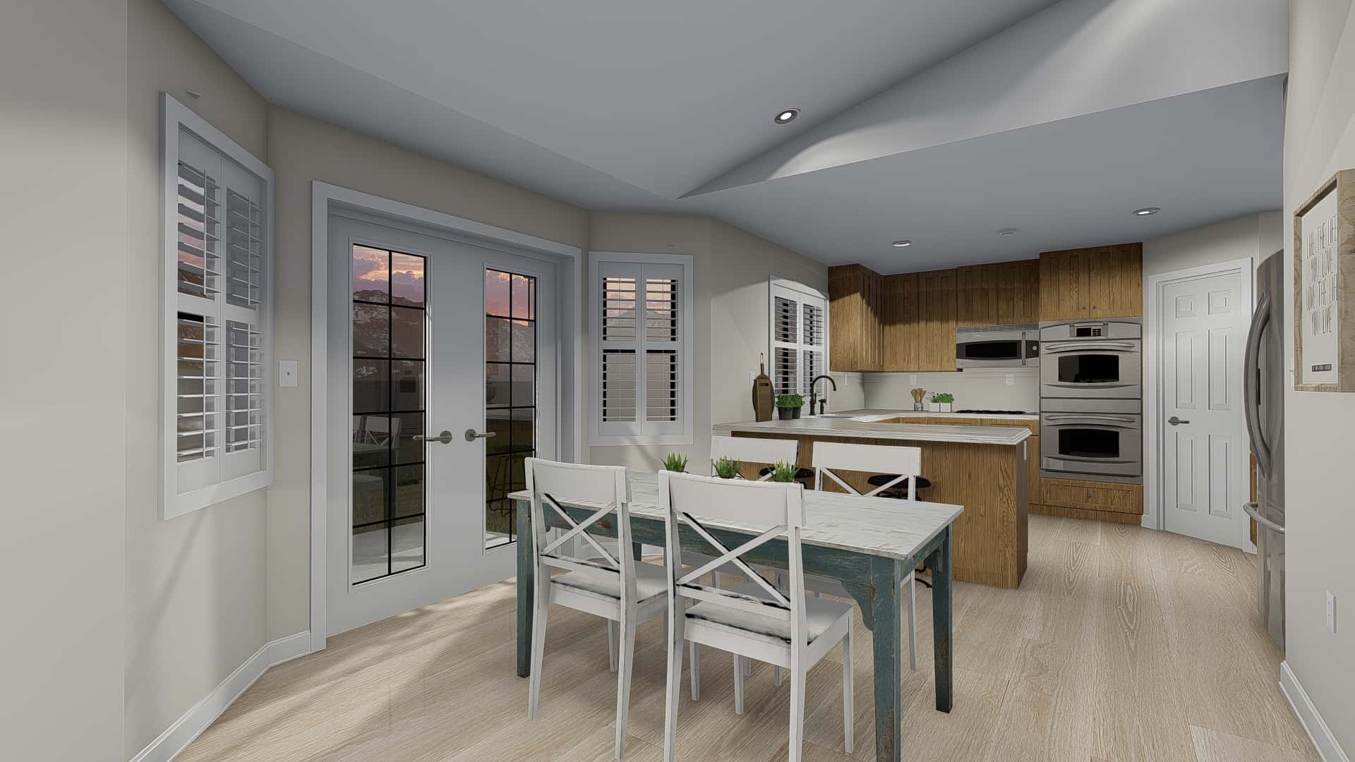 Kitchen of this 3-Bedroom, 1861 Sq Ft Plan - 187-1151