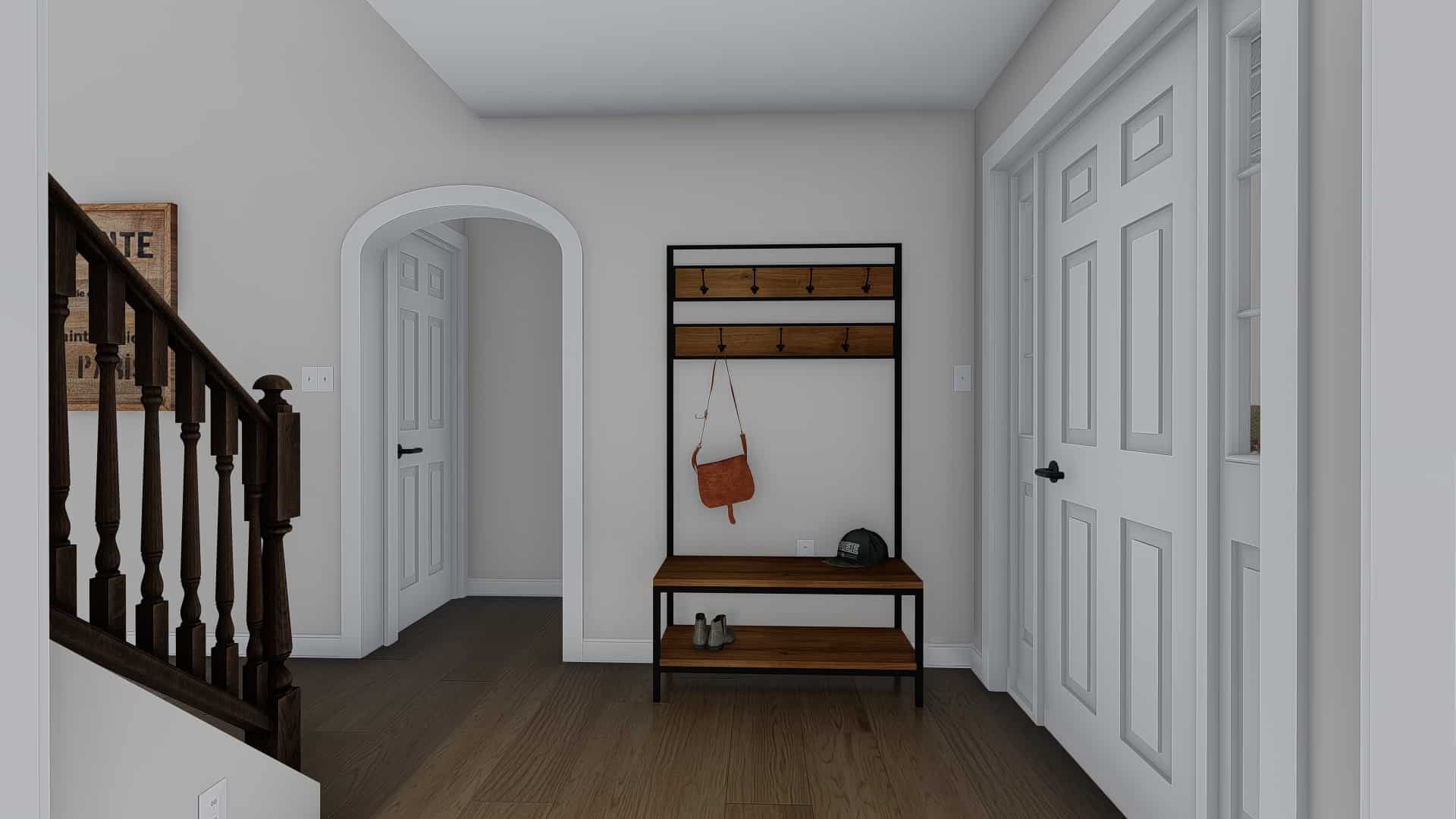 Entry Hall: Foyer of this 3-Bedroom, 2084 Sq Ft Plan - 187-1152