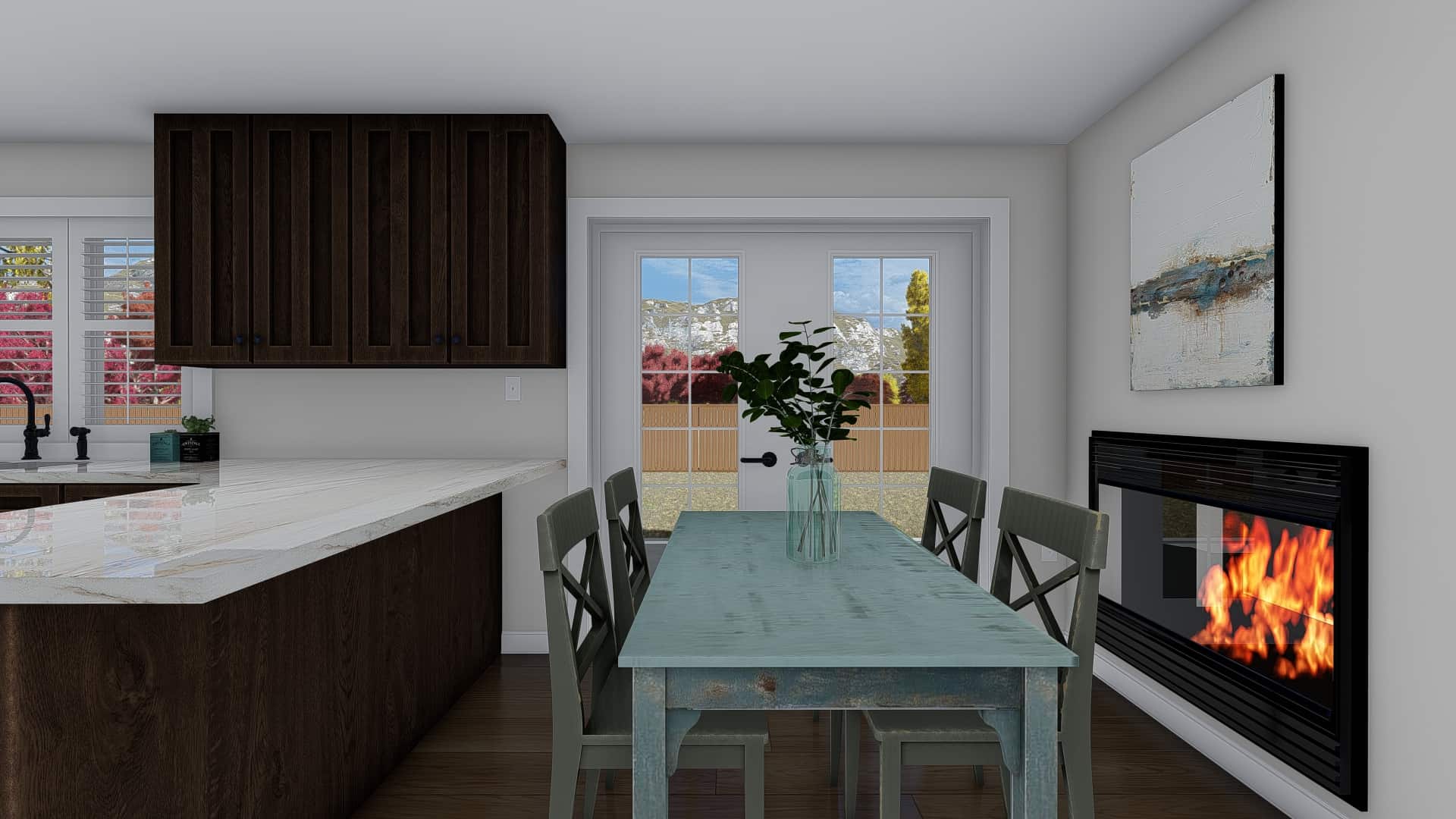 Kitchen of this 3-Bedroom, 2084 Sq Ft Plan - 187-1152