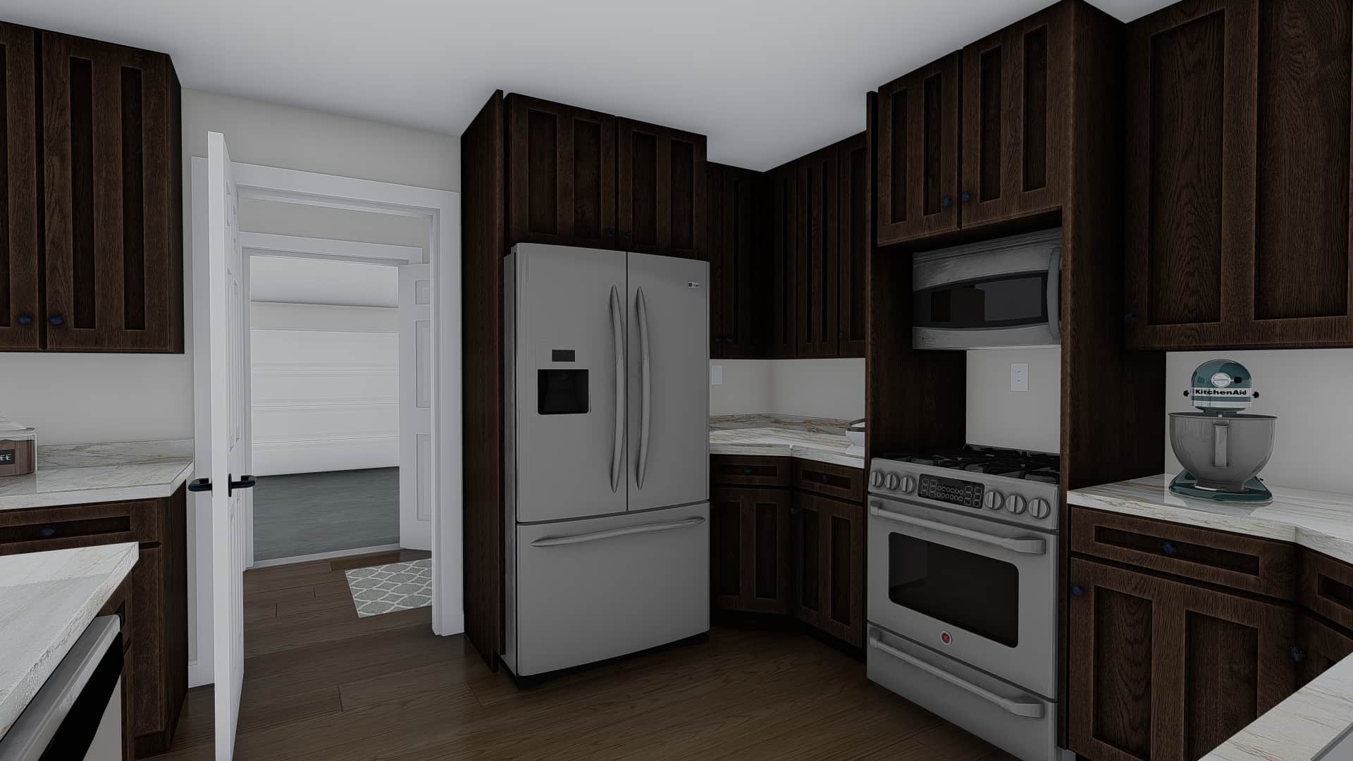 Kitchen of this 3-Bedroom, 2084 Sq Ft Plan - 187-1152