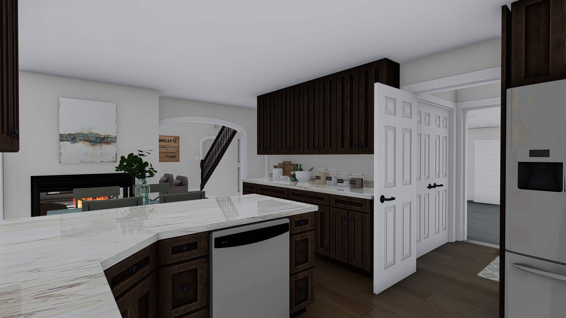 Kitchen of this 3-Bedroom, 2084 Sq Ft Plan - 187-1152