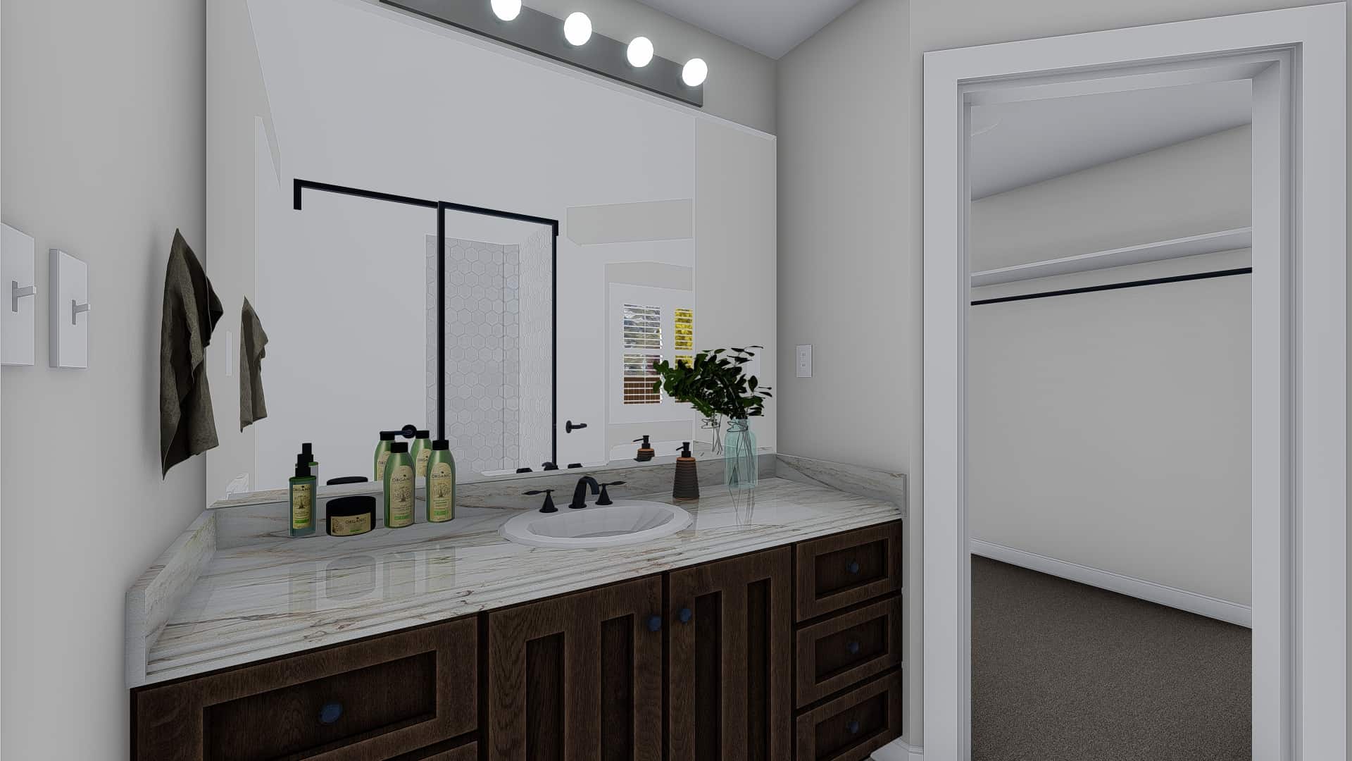 Master Bathroom of this 3-Bedroom, 2084 Sq Ft Plan - 187-1152