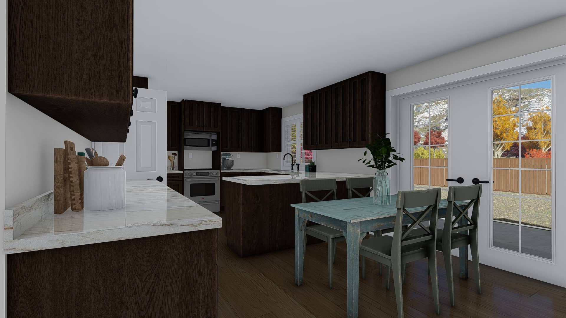 Kitchen of this 3-Bedroom, 2084 Sq Ft Plan - 187-1152