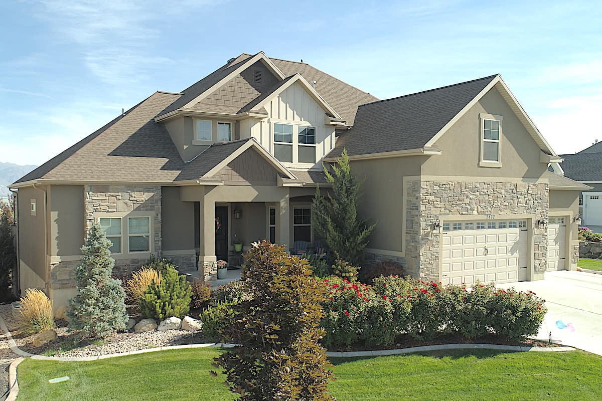 Left Side View of this 3-Bedroom,2920 Sq Ft Plan -187-1154