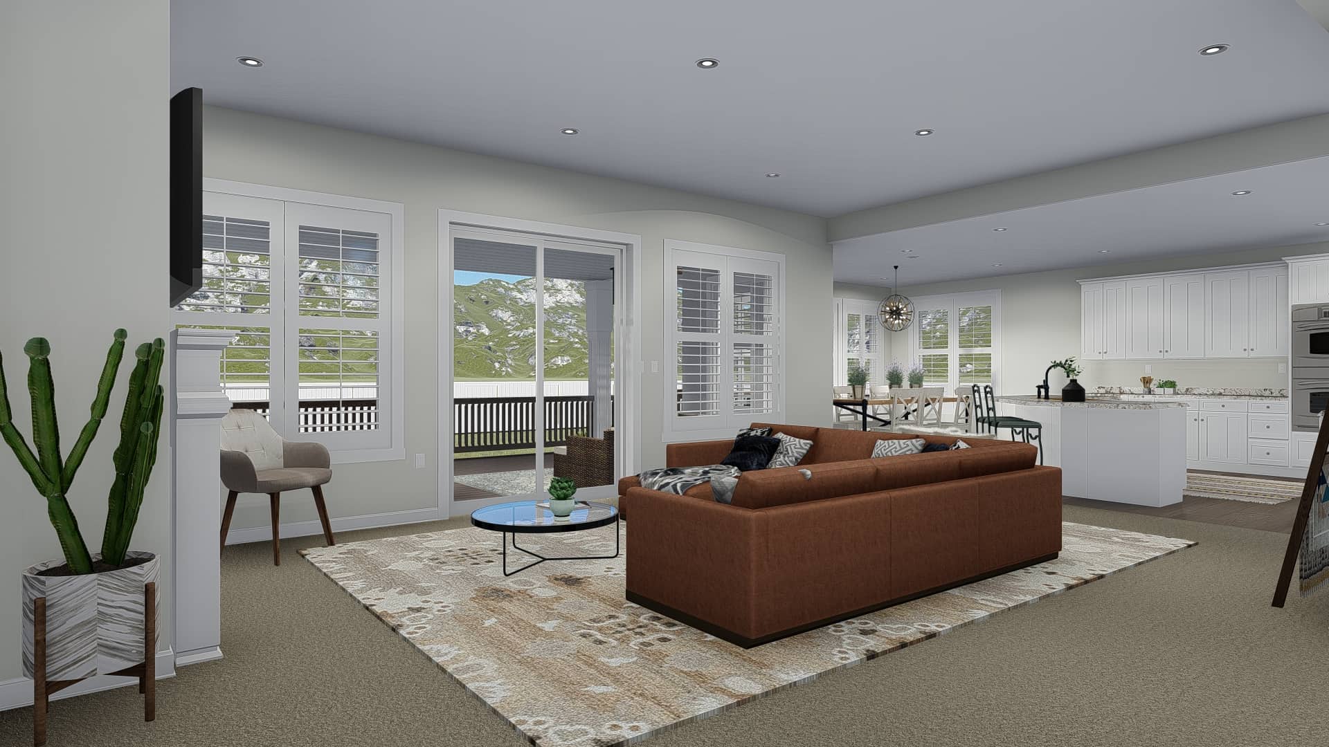 Family Room of this 3-Bedroom, 2920 Sq Ft Plan - 187-1154
