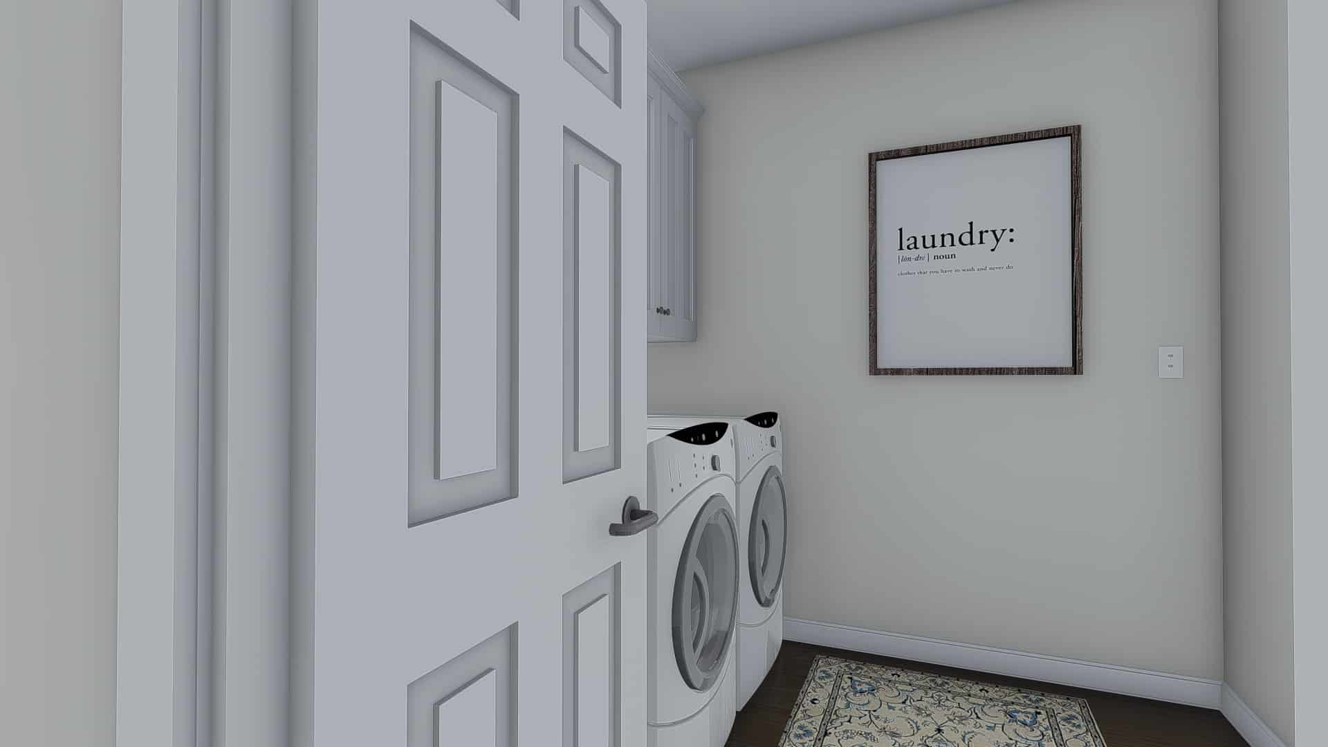 Laundry Room of this 3-Bedroom, 2920 Sq Ft Plan - 187-1154