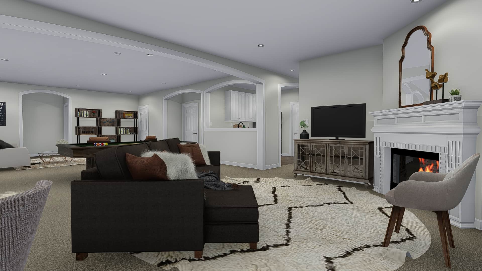 Family Room of this 3-Bedroom, 2920 Sq Ft Plan - 187-1154