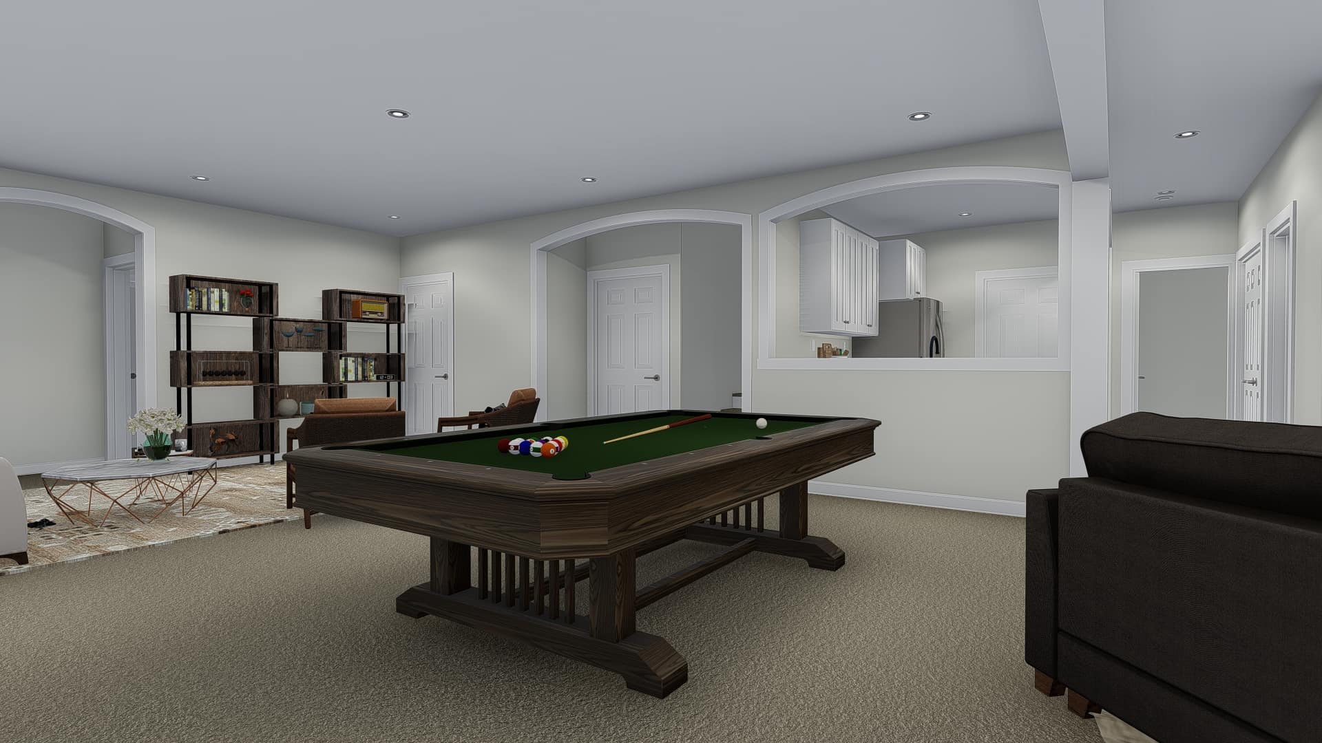 Pool House of this 3-Bedroom, 2920 Sq Ft Plan - 187-1154