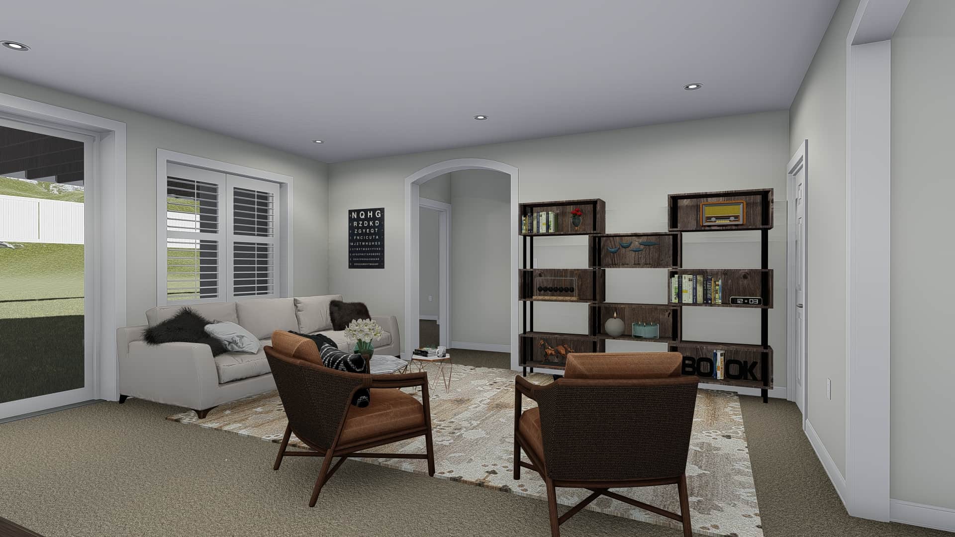 Family Room of this 3-Bedroom, 2920 Sq Ft Plan - 187-1154
