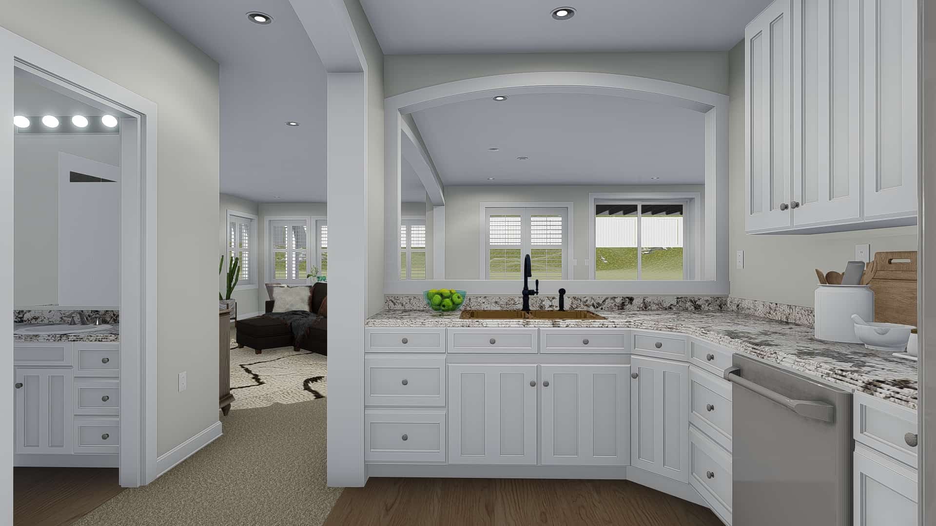 Kitchen of this 3-Bedroom, 2920 Sq Ft Plan - 187-1154
