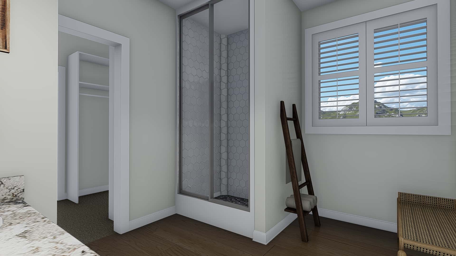 Bathroom of this 3-Bedroom, 2920 Sq Ft Plan - 187-1154
