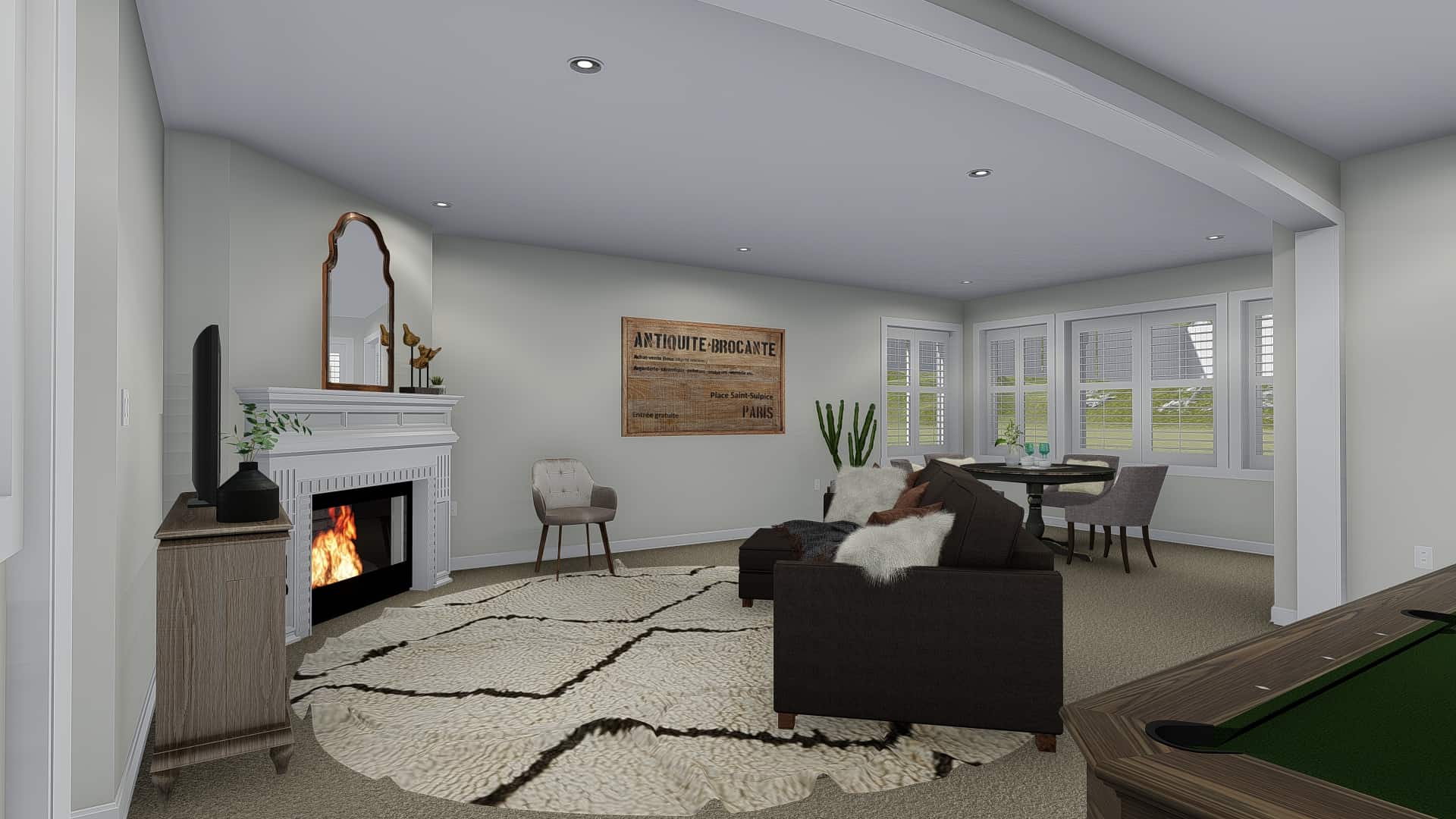 Family Room of this 3-Bedroom, 2920 Sq Ft Plan - 187-1154
