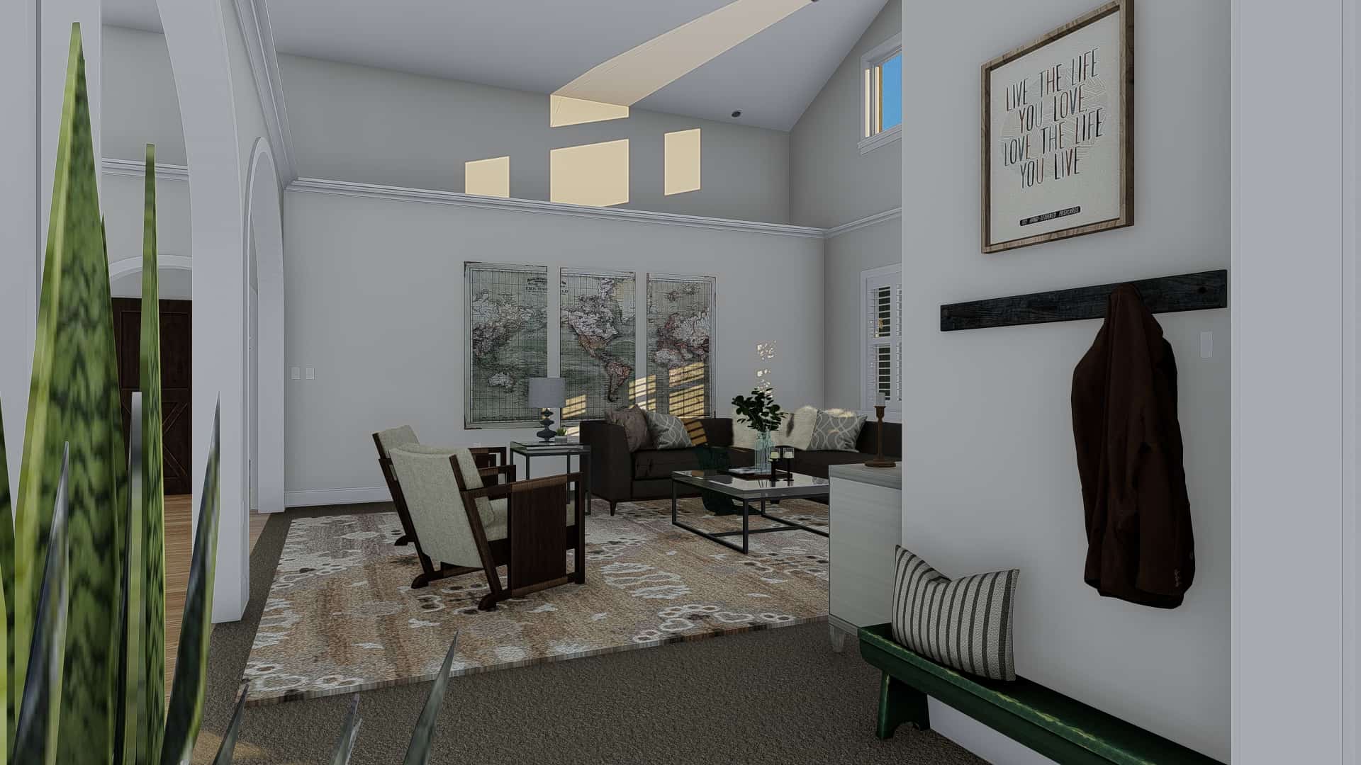 Great Room of this 3-Bedroom, 2705 Sq Ft Plan - 187-1155