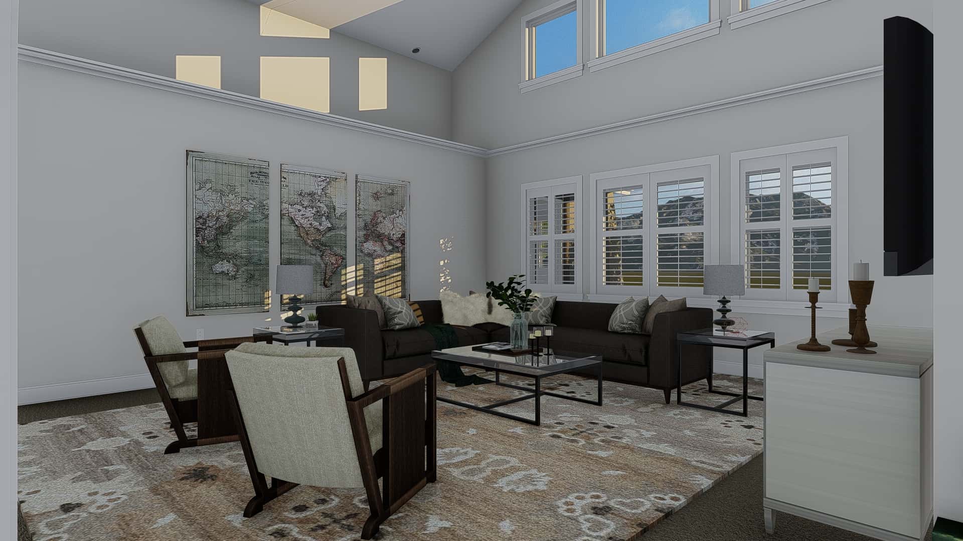 Great Room of this 3-Bedroom, 2705 Sq Ft Plan - 187-1155