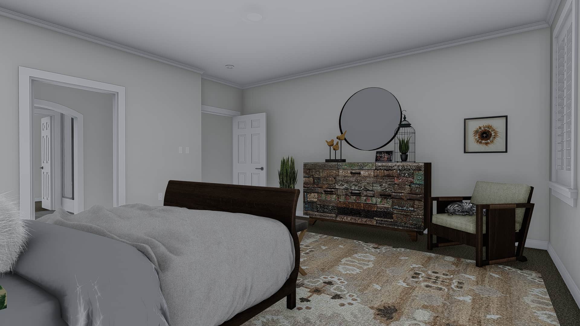 Bedroom of this 3-Bedroom, 2705 Sq Ft Plan - 187-1155