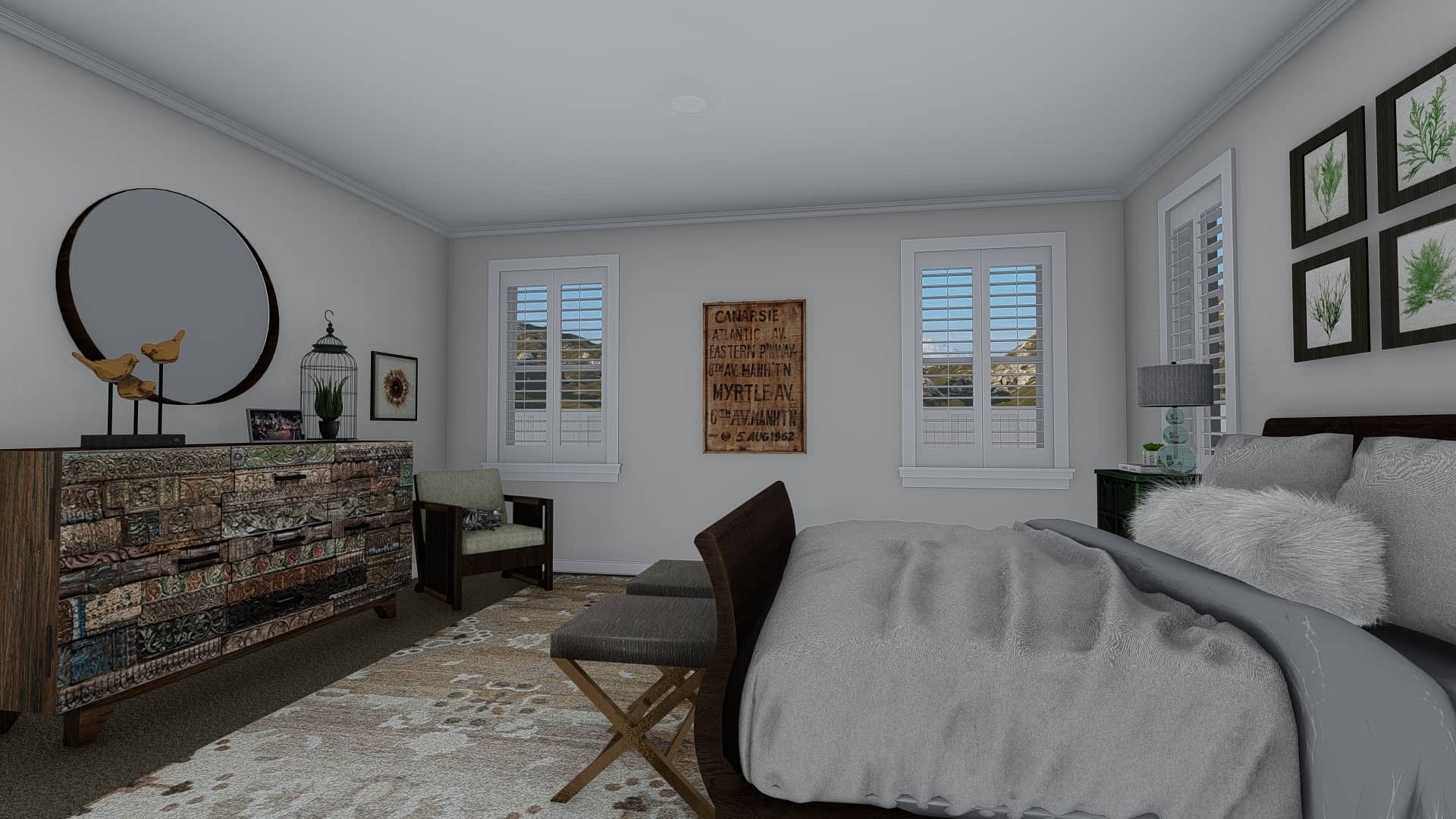 Bedroom of this 3-Bedroom, 2705 Sq Ft Plan - 187-1155