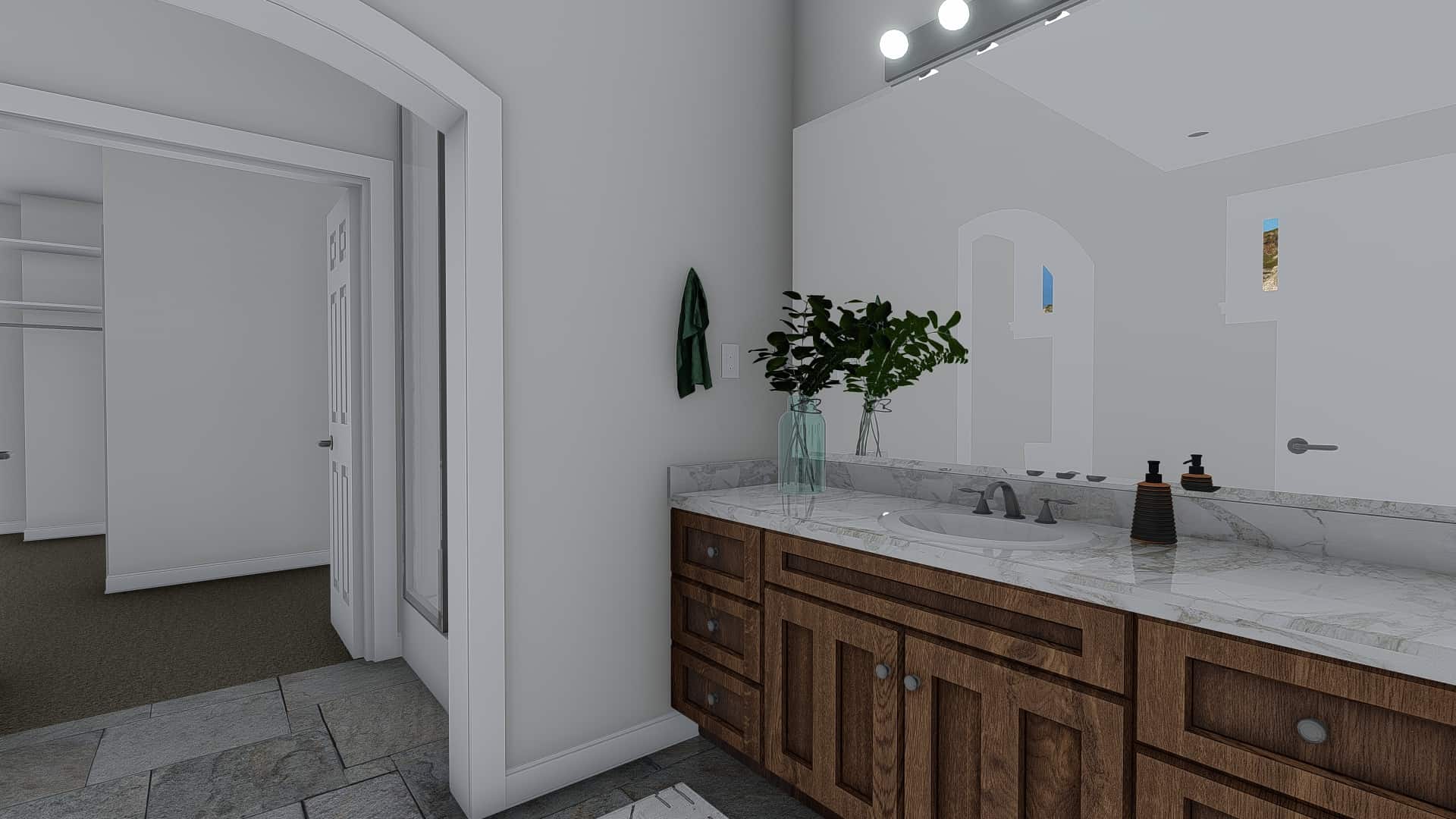 Bathroom of this 3-Bedroom, 2705 Sq Ft Plan - 187-1155