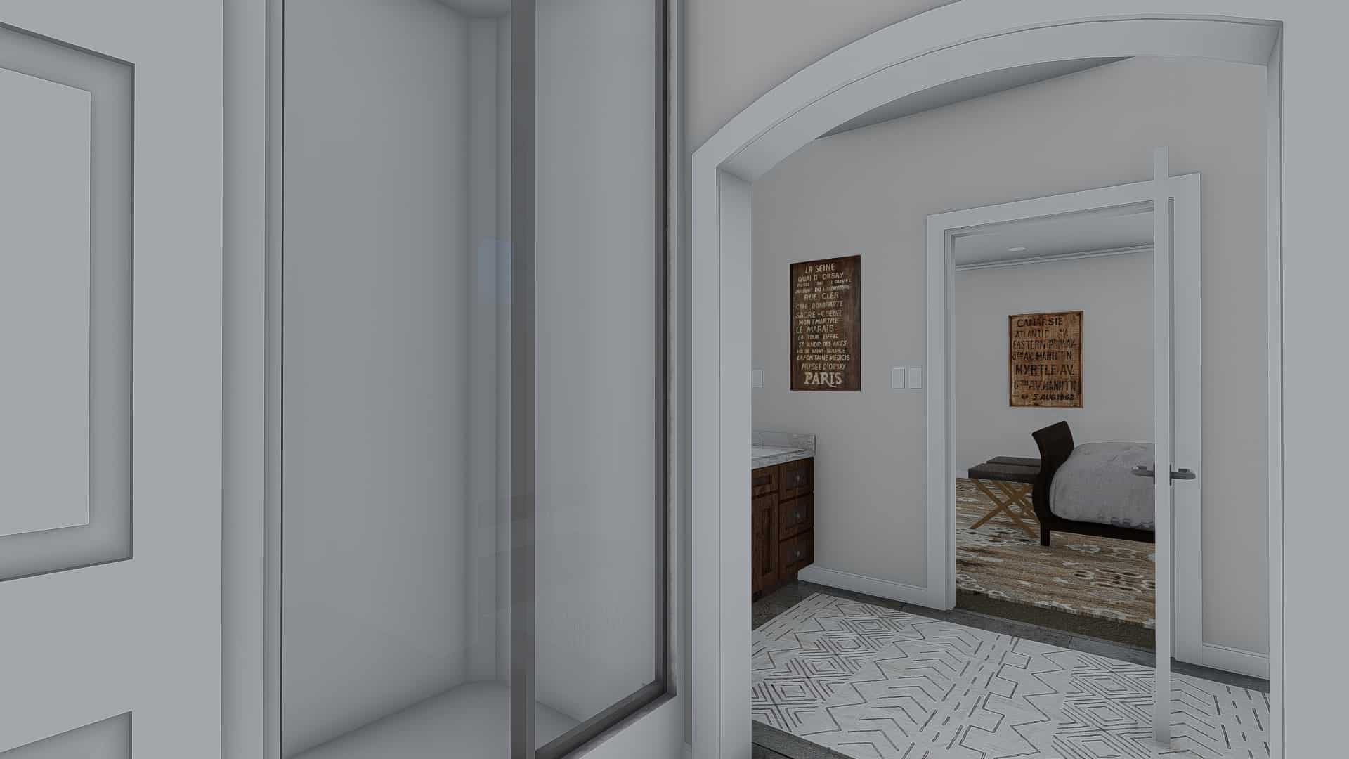 Bathroom of this 3-Bedroom, 2705 Sq Ft Plan - 187-1155