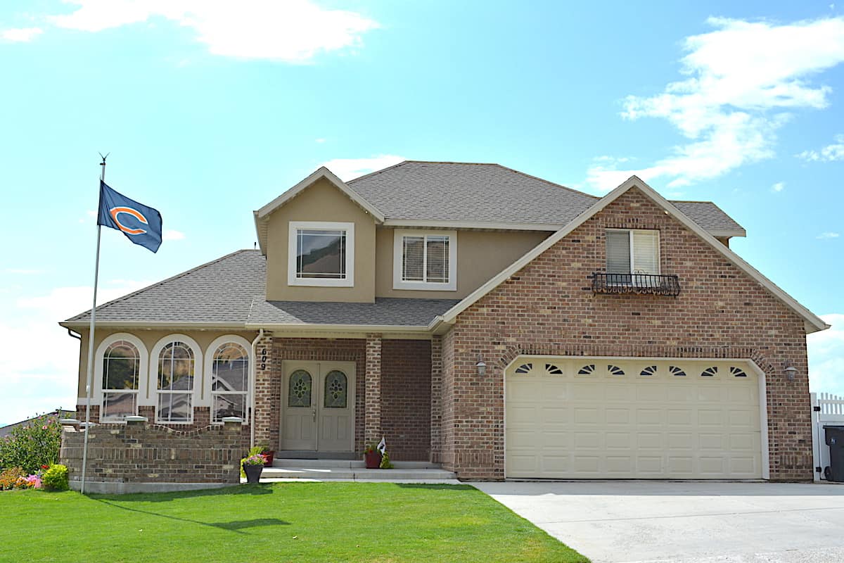 Front Door of this 3-Bedroom,2026 Sq Ft Plan -187-1156