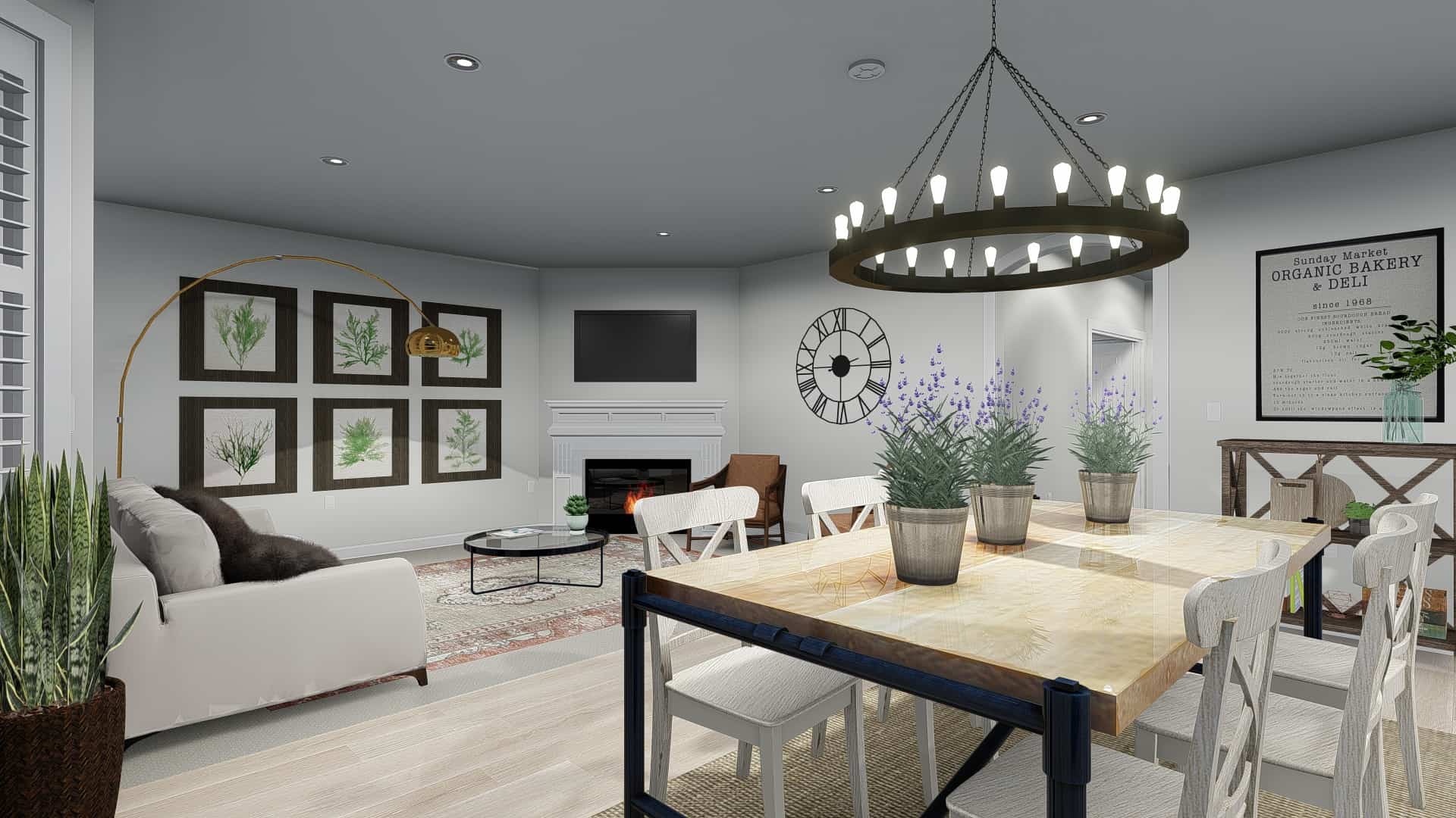 Great Room of this 4-Bedroom, 2898 Sq Ft Plan - 187-1157