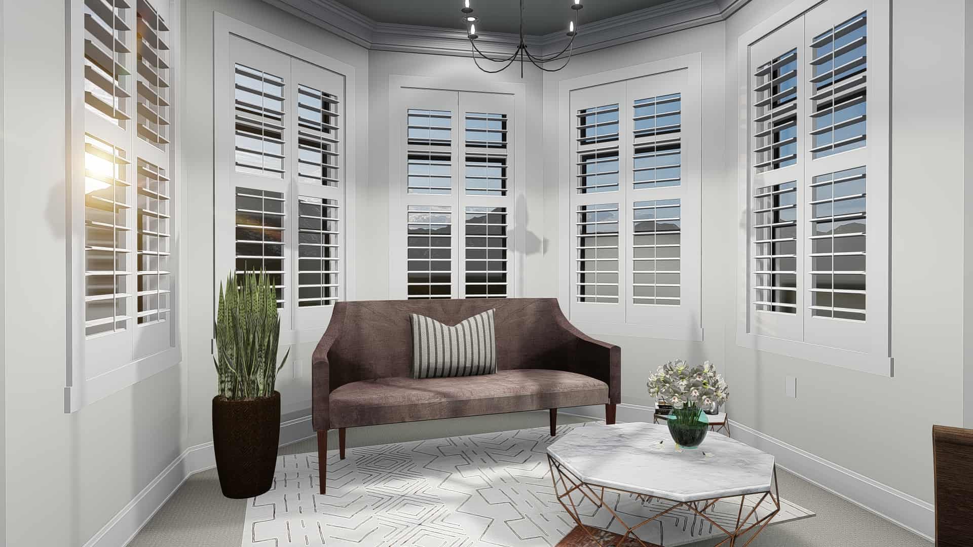 Master Bedroom of this 4-Bedroom, 2898 Sq Ft Plan - 187-1157