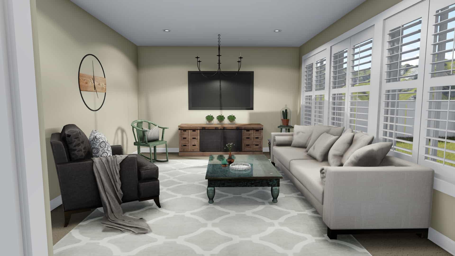 Family Room of this 3-Bedroom,1621 Sq Ft Plan -1621