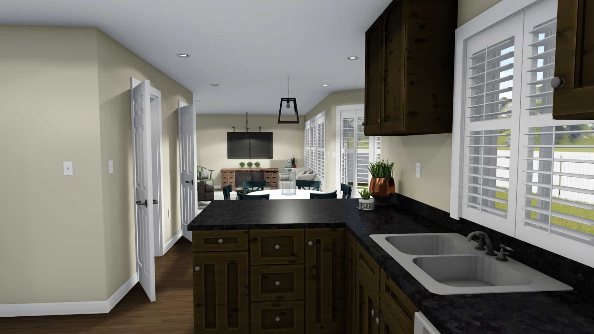 Kitchen of this 3-Bedroom,1621 Sq Ft Plan -1621