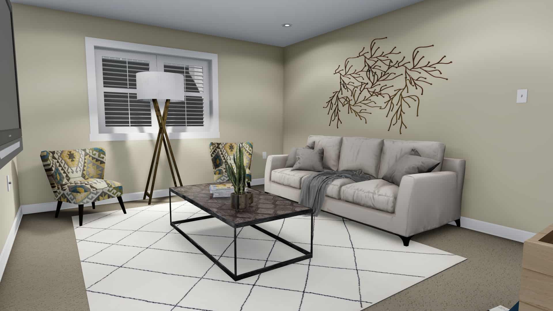 Family Room of this 3-Bedroom,1621 Sq Ft Plan -1621