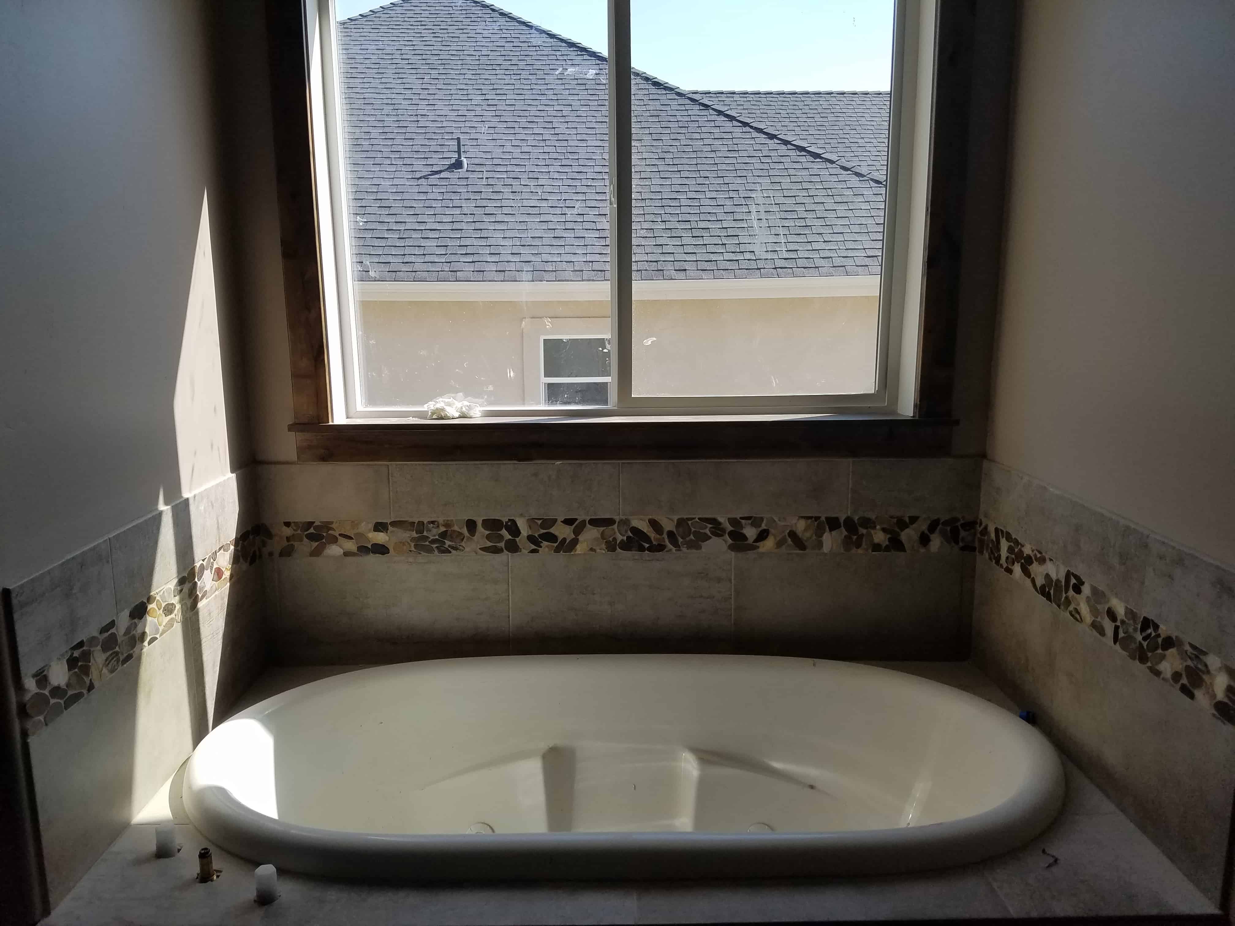 Master Bathroom: Tub of this 1-Bedroom,2428 Sq Ft Plan -2428