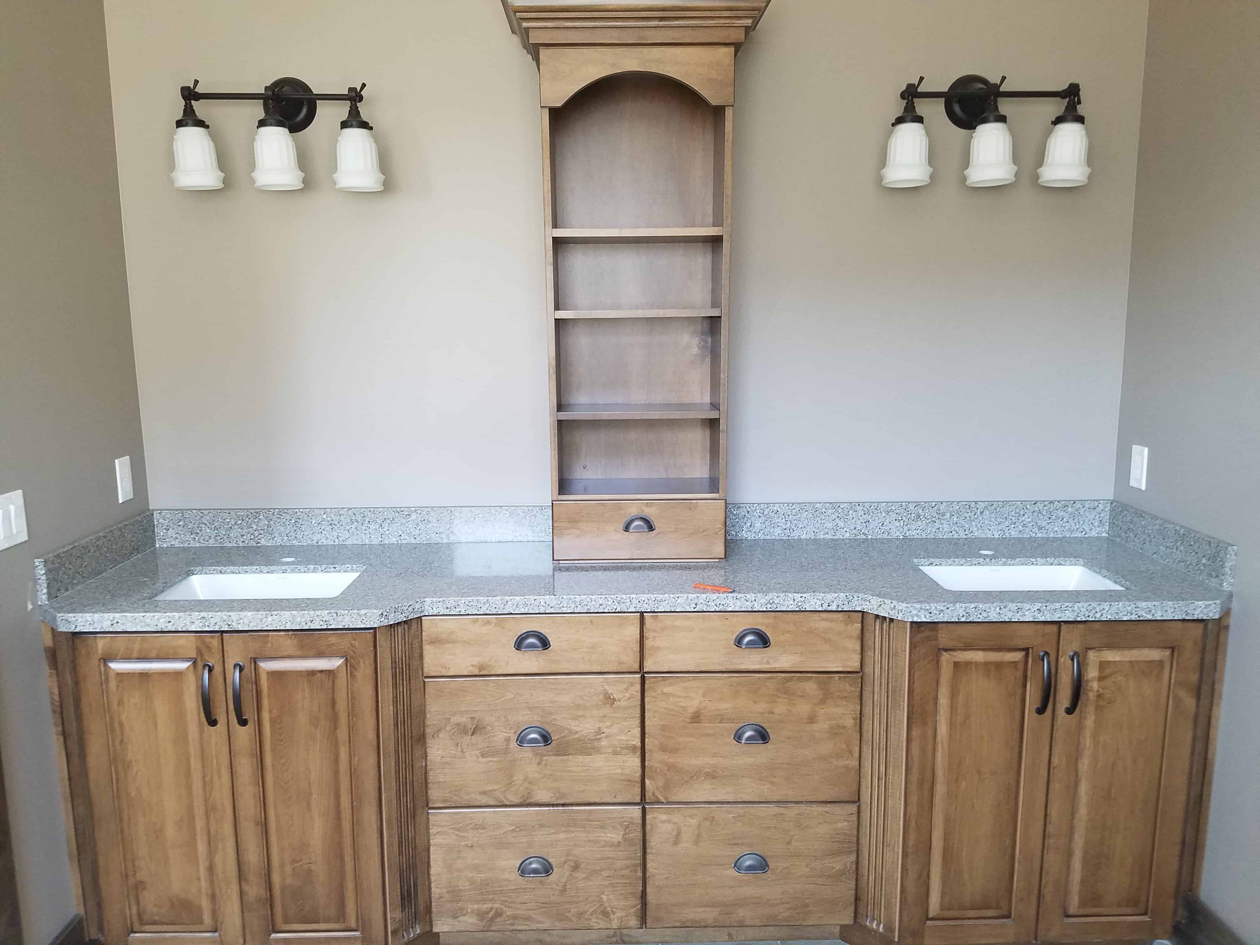 Master Bathroom: Sink/Vanity of this 1-Bedroom,2428 Sq Ft Plan -2428