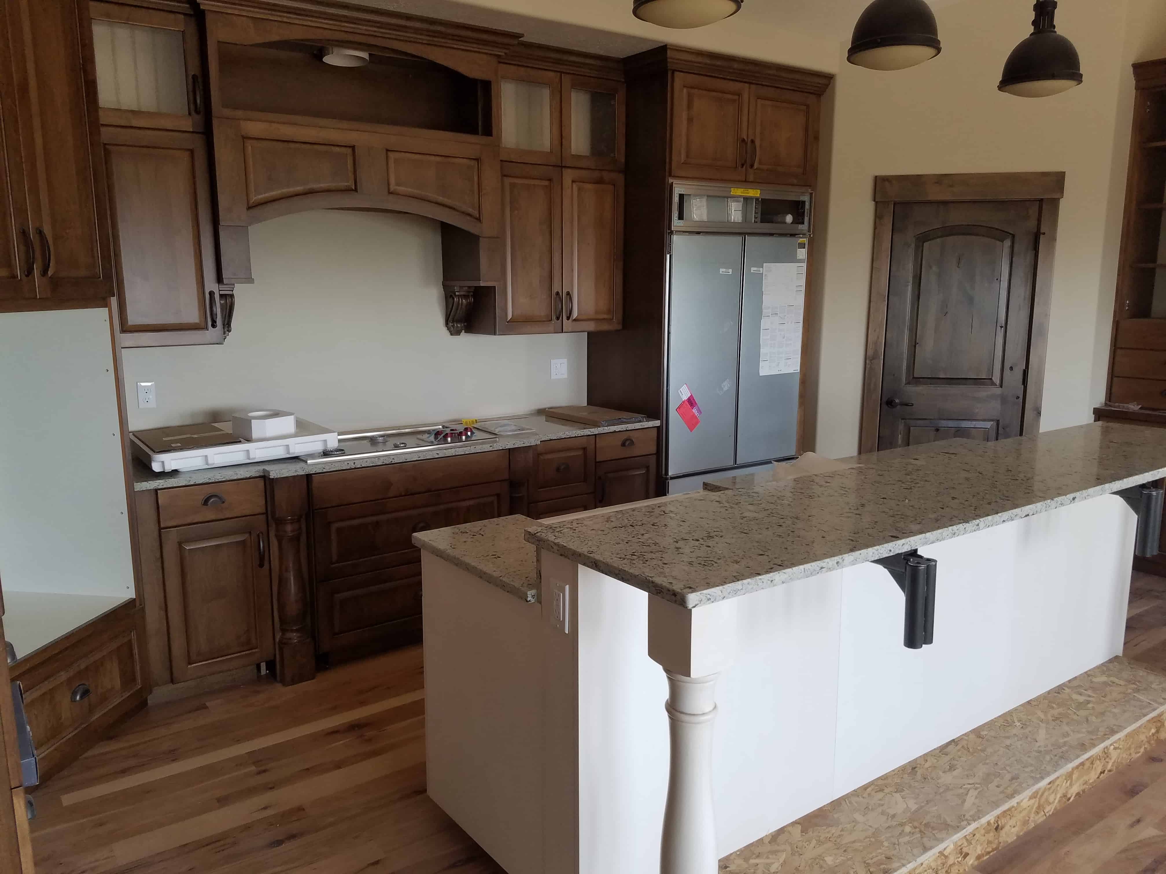 Kitchen: Breakfast Bar of this 1-Bedroom,2428 Sq Ft Plan -187-1159