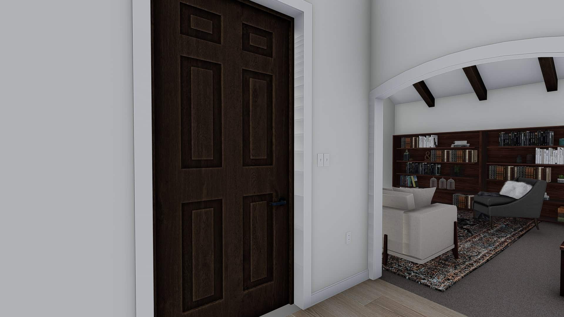 Entry Hall: Foyer of this 1-Bedroom, 2428 Sq Ft Plan - 187-1159